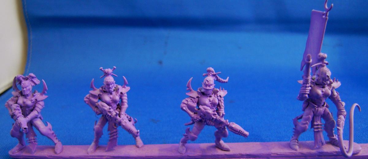 Blog, Dark Eldar, Hellions, True Born, Work In Progress