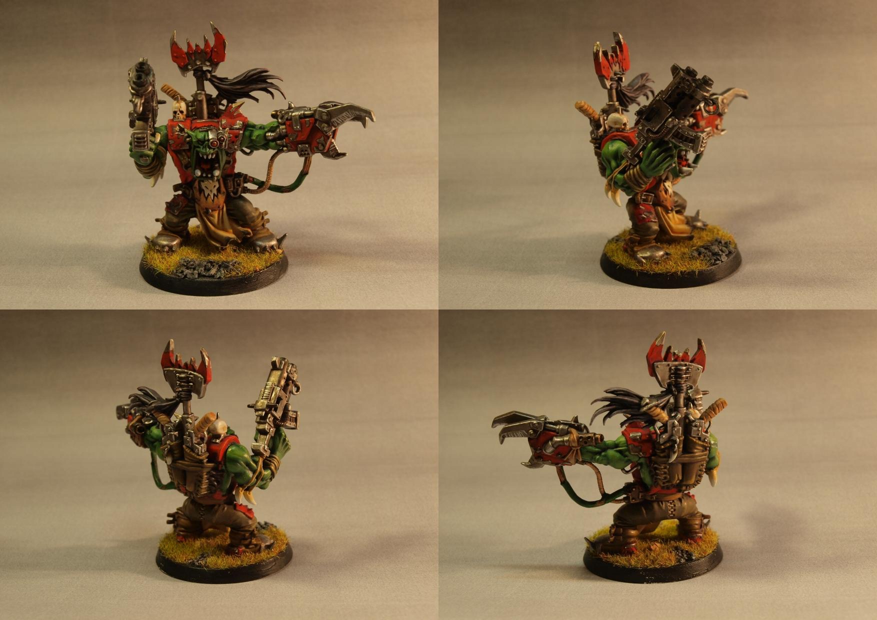Evil, Evil Suns, Evil Sunz, Orks, Paintjob, Warbos, Warboss