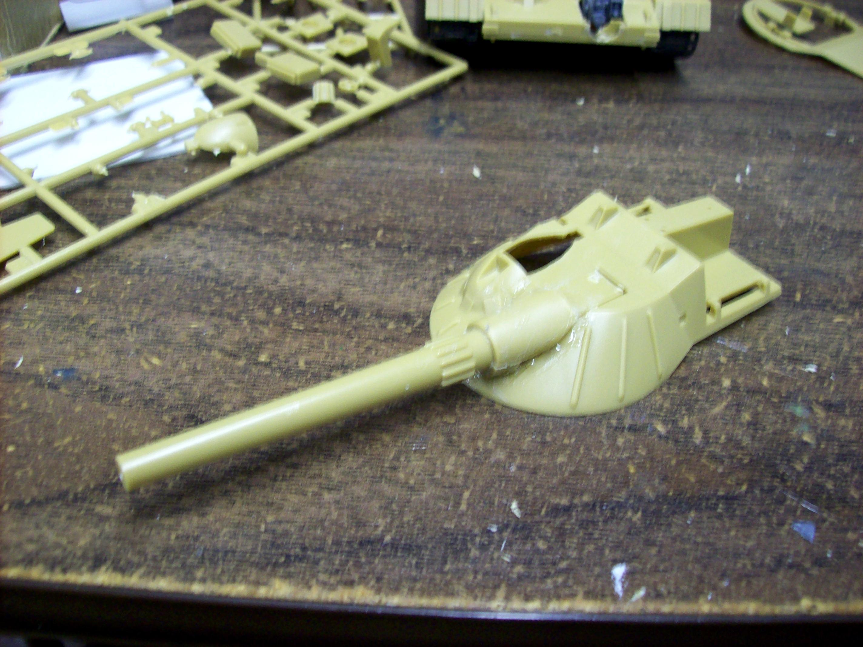 Main gun transplanted