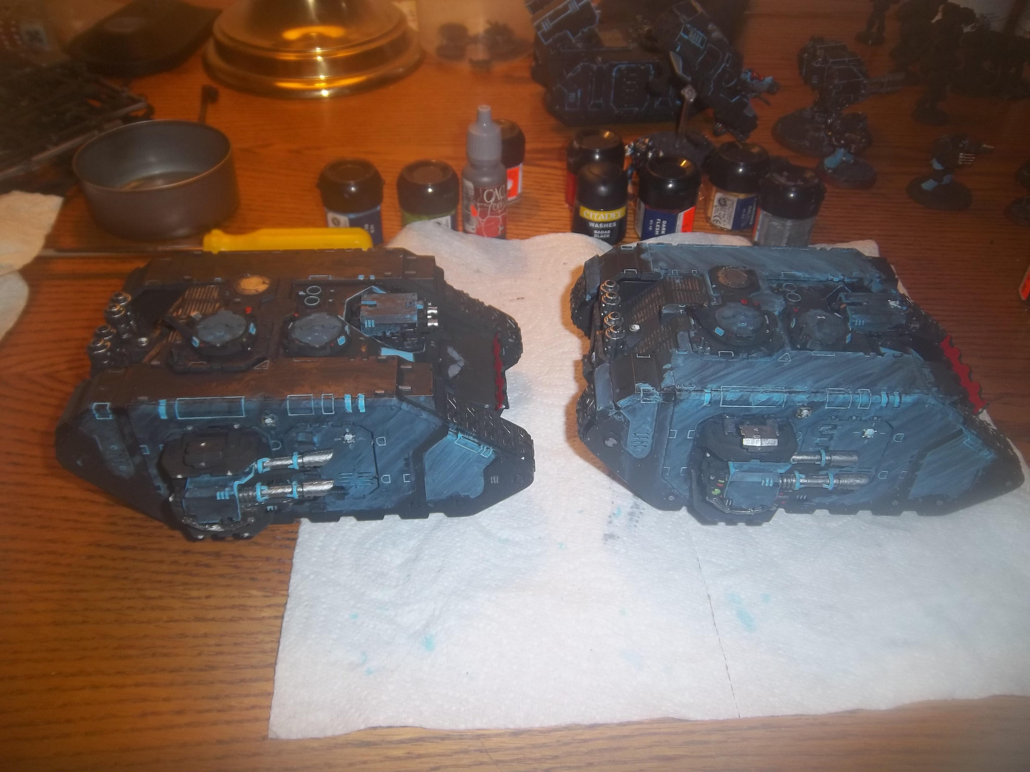 Side view/ both raiders