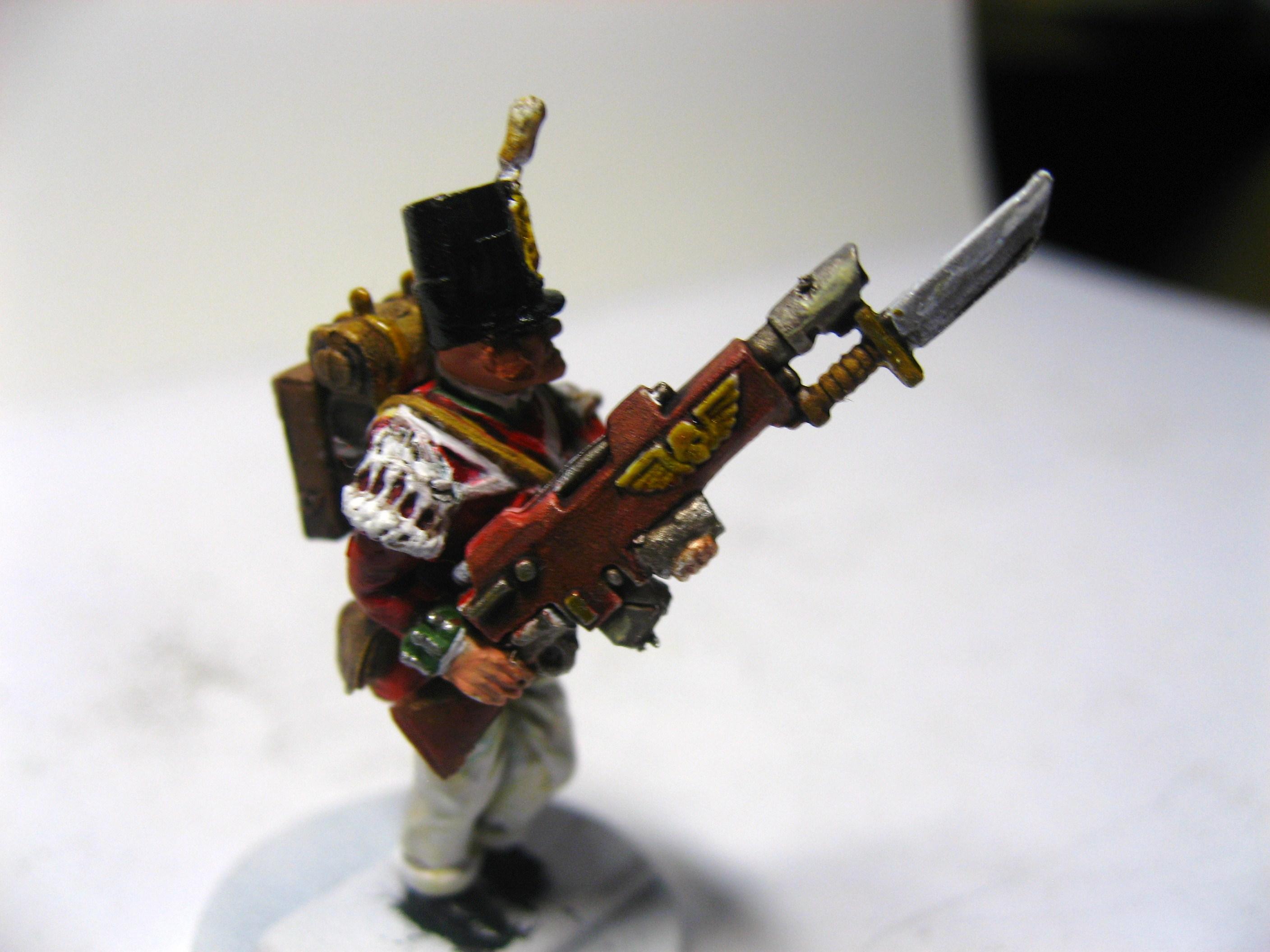 Imperial Guard, Napoleonic, Red Coat, Warhammer 40,000