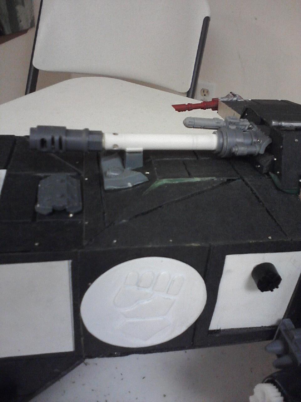 Here is the completed turbolaser cannon