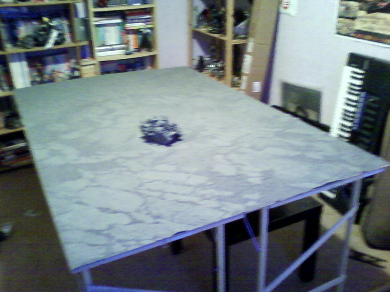 opened and spread out! Land raider for Scale ^_^
