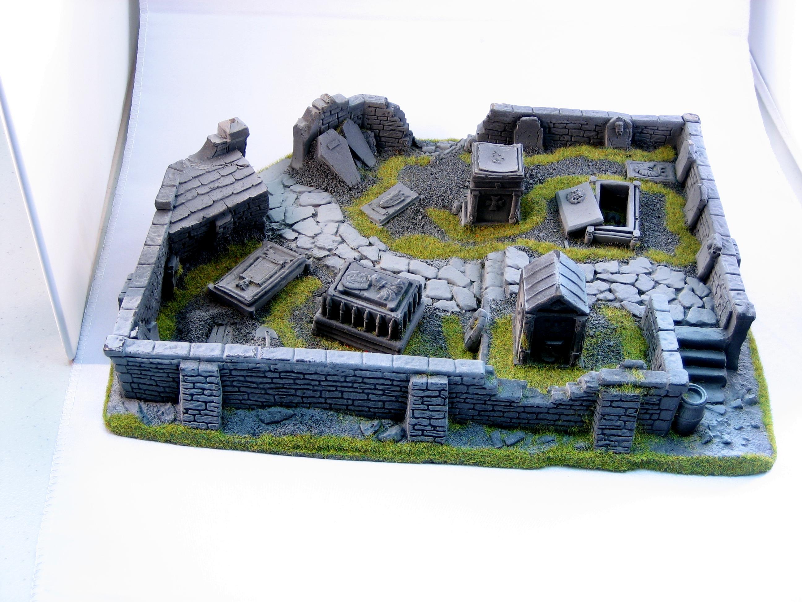 Games Workshop, Graveyard, Styrofoam, Terrain, Warhammer Fantasy