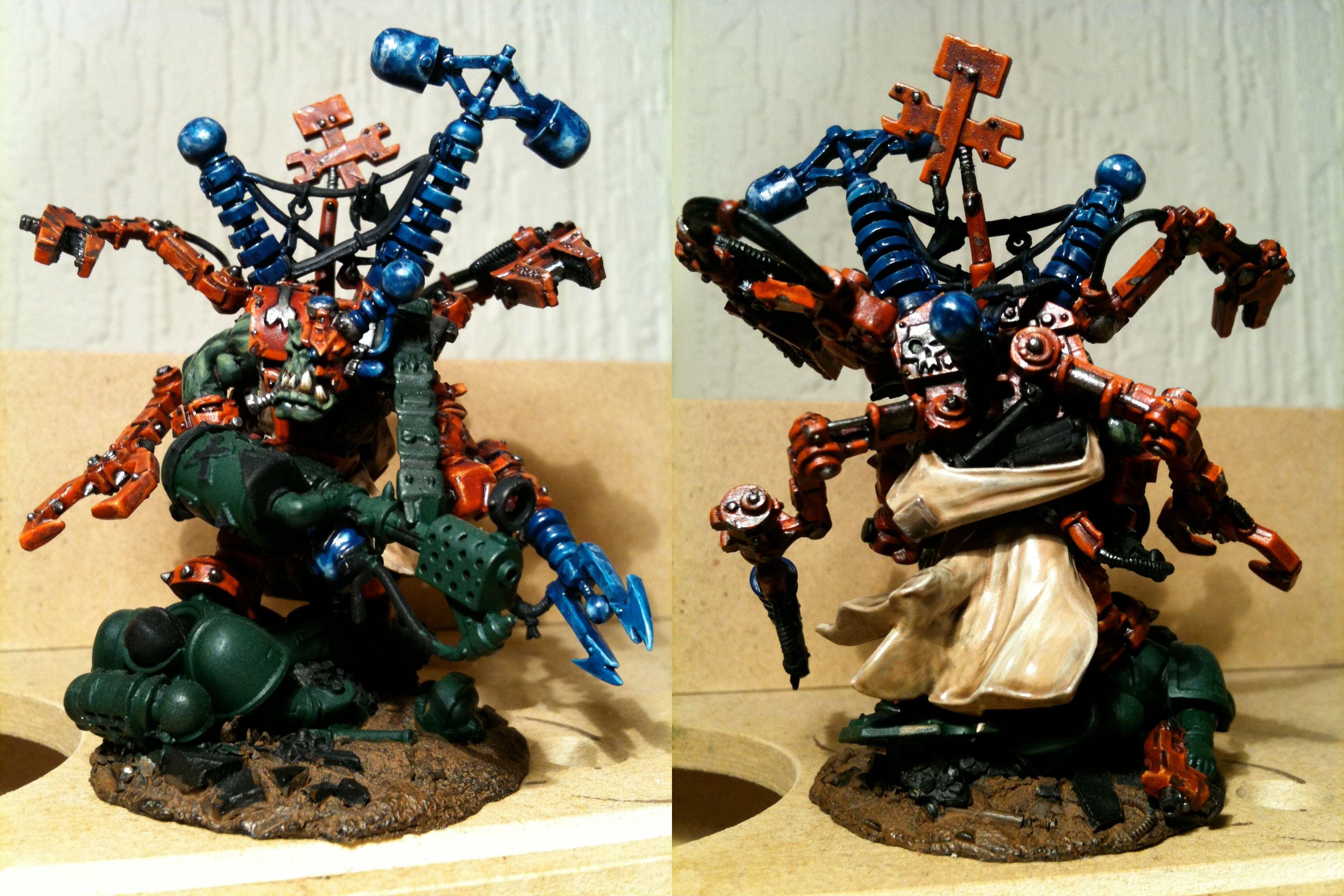 Big Mek, Da Dark Angelz, Orks, Work In Progress