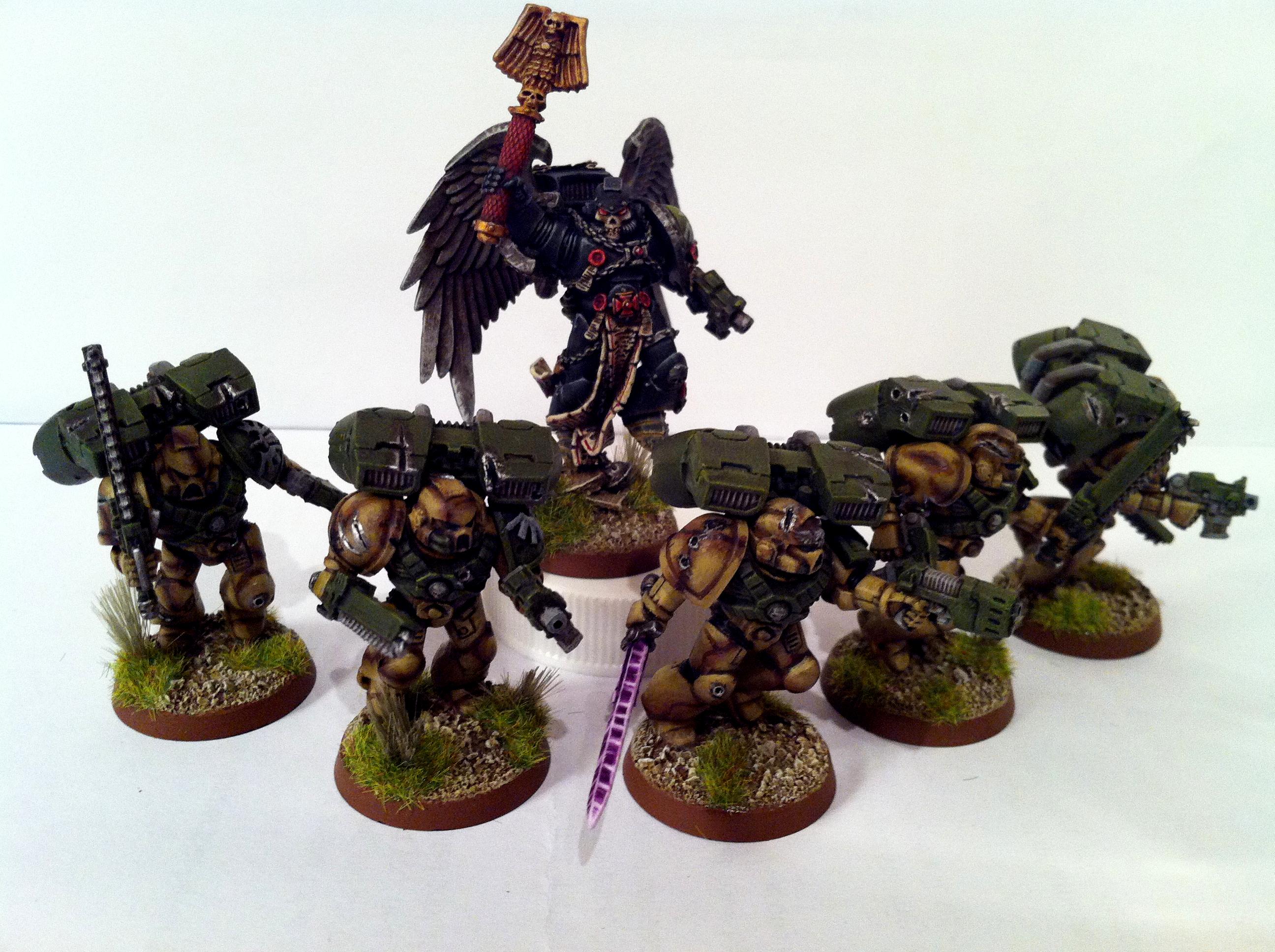 Angel, Assault, Assault + Chaplain, Chaplain, Dark, Dark Angels, Space Marines, Winged