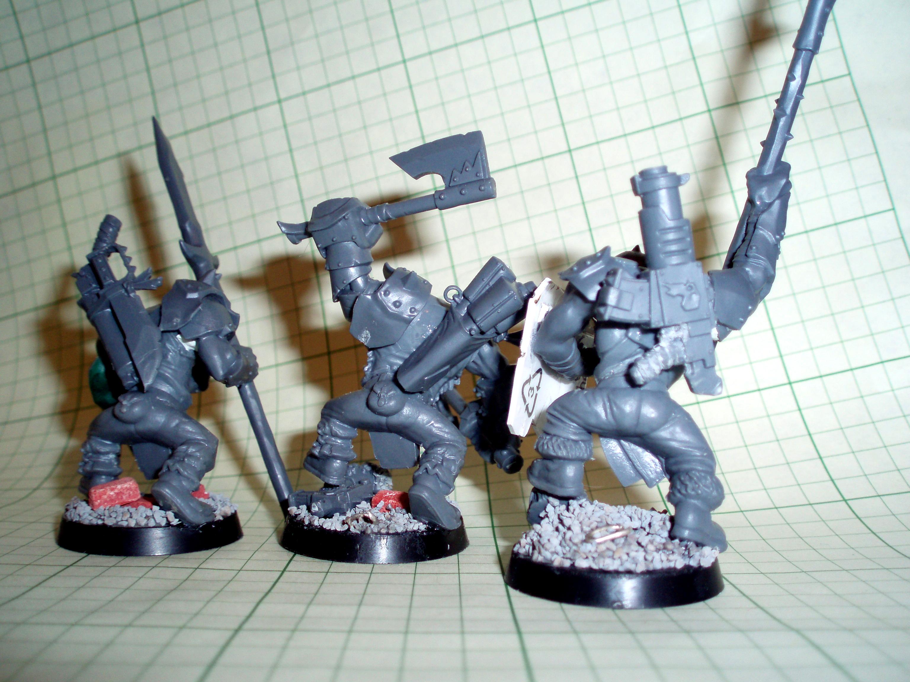 Ork Orc, Fantasy Orcs w/ Gunz! (4)