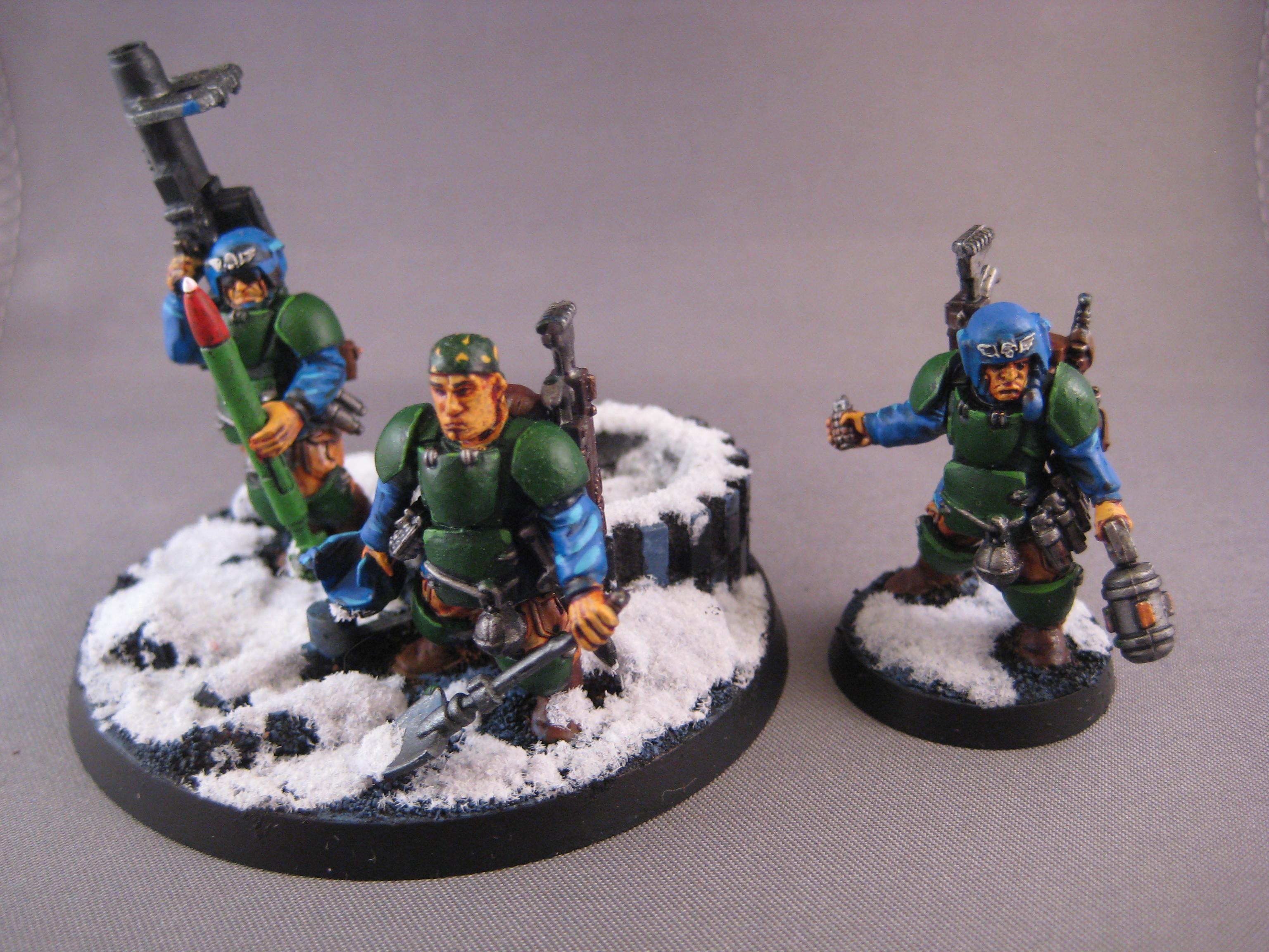 Conversion, Imperial Guard, Veteran, Voidsuits