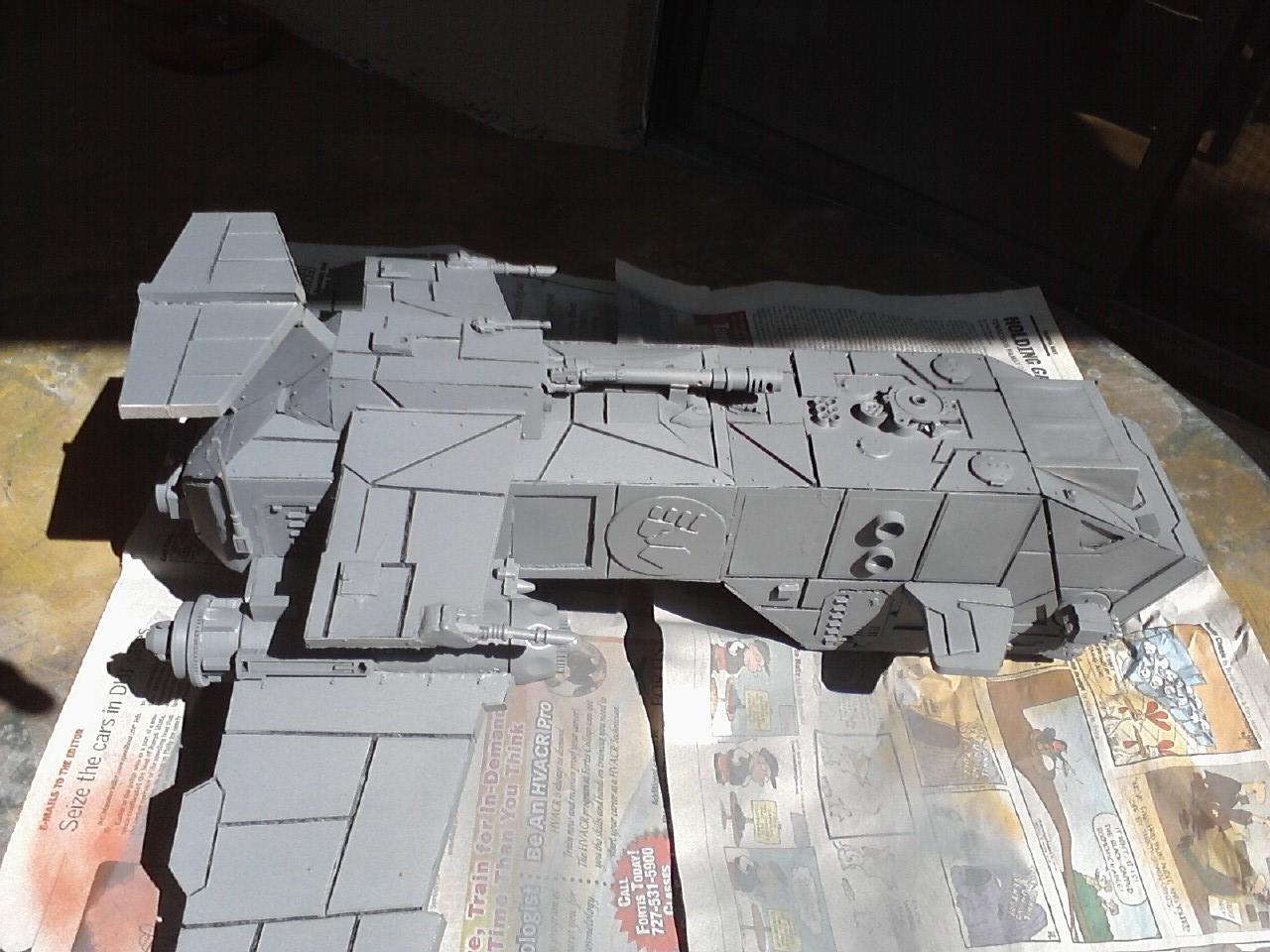 Thunder Hawk, Side view.