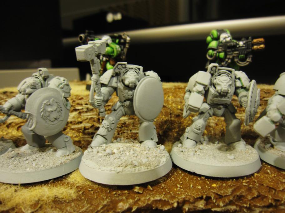 Badab War, Sons Of Medusa, Space Marines, Terminator Armor, Warhammer 40,000, Work In Progress