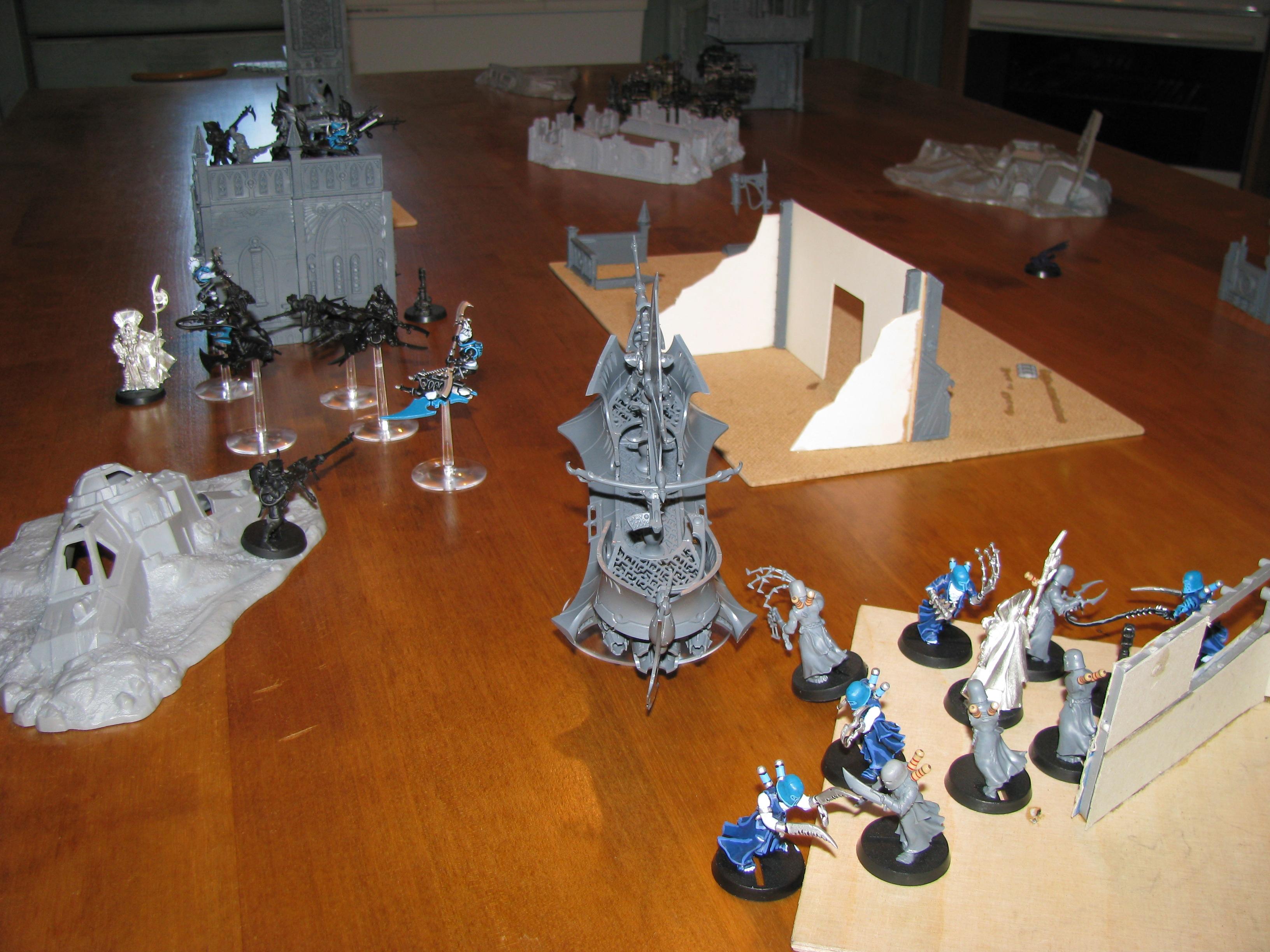 Battle Report, Dark Eldar, Kroot Mercenaries, Orks