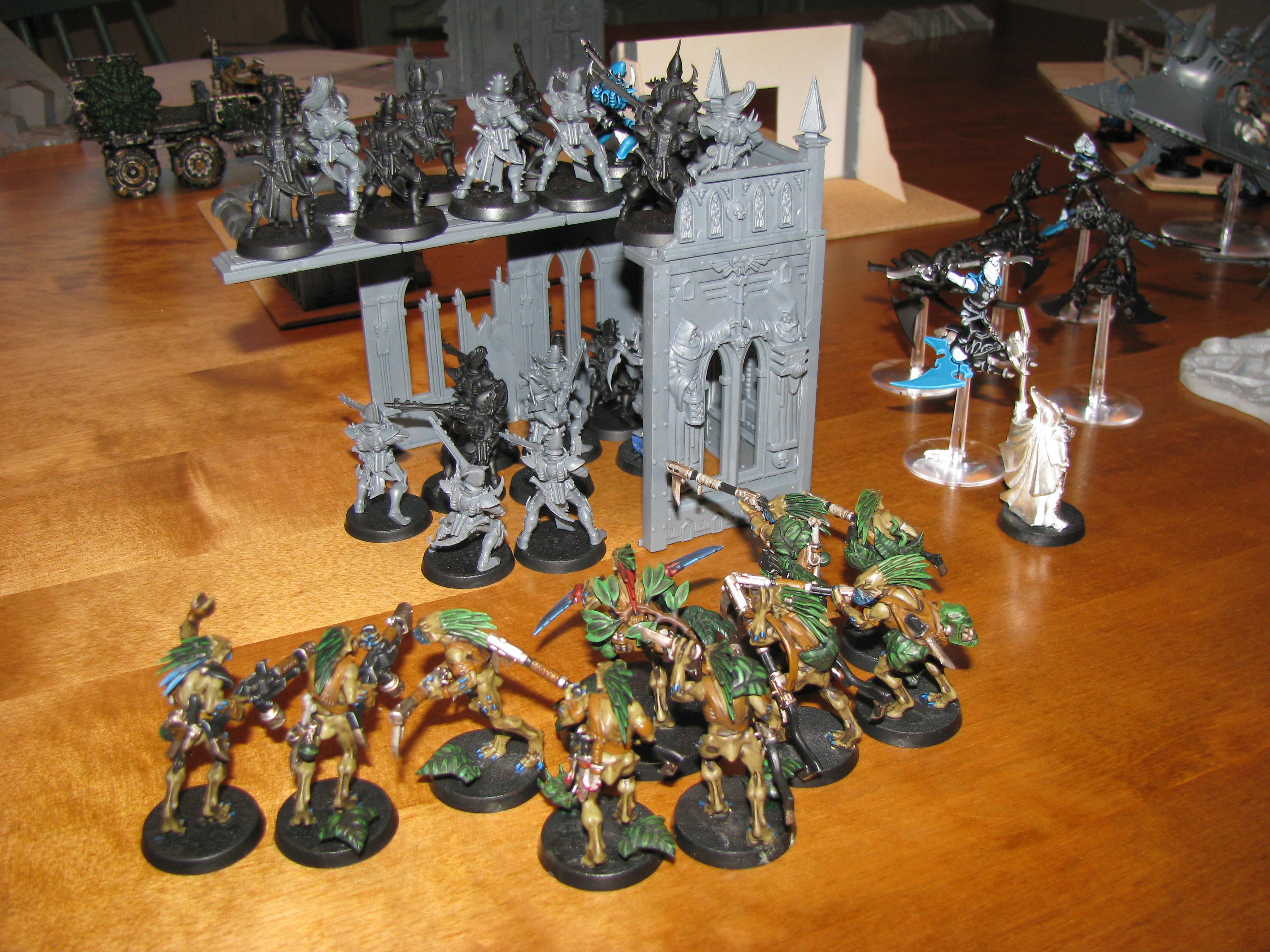 Battle Report, Dark Eldar, Kroot Mercenaries, Orks