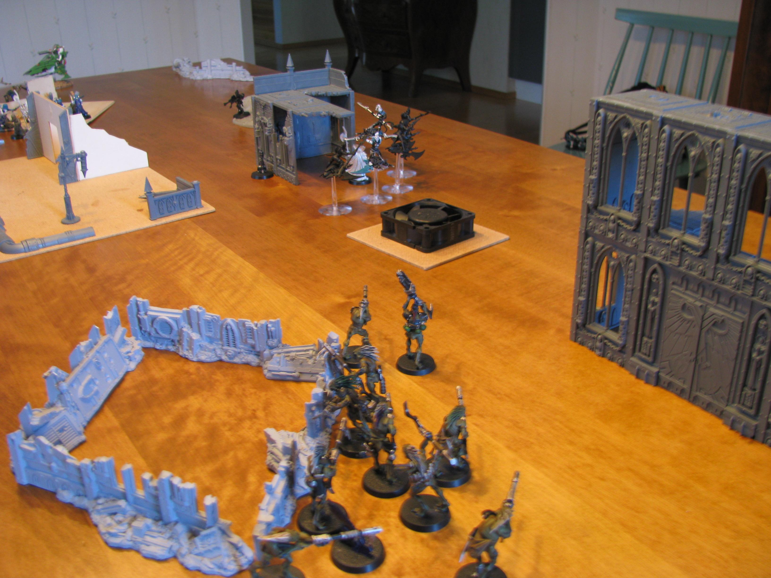 Battle Report, Dark Eldar, Kroot Mercenaries, Orks