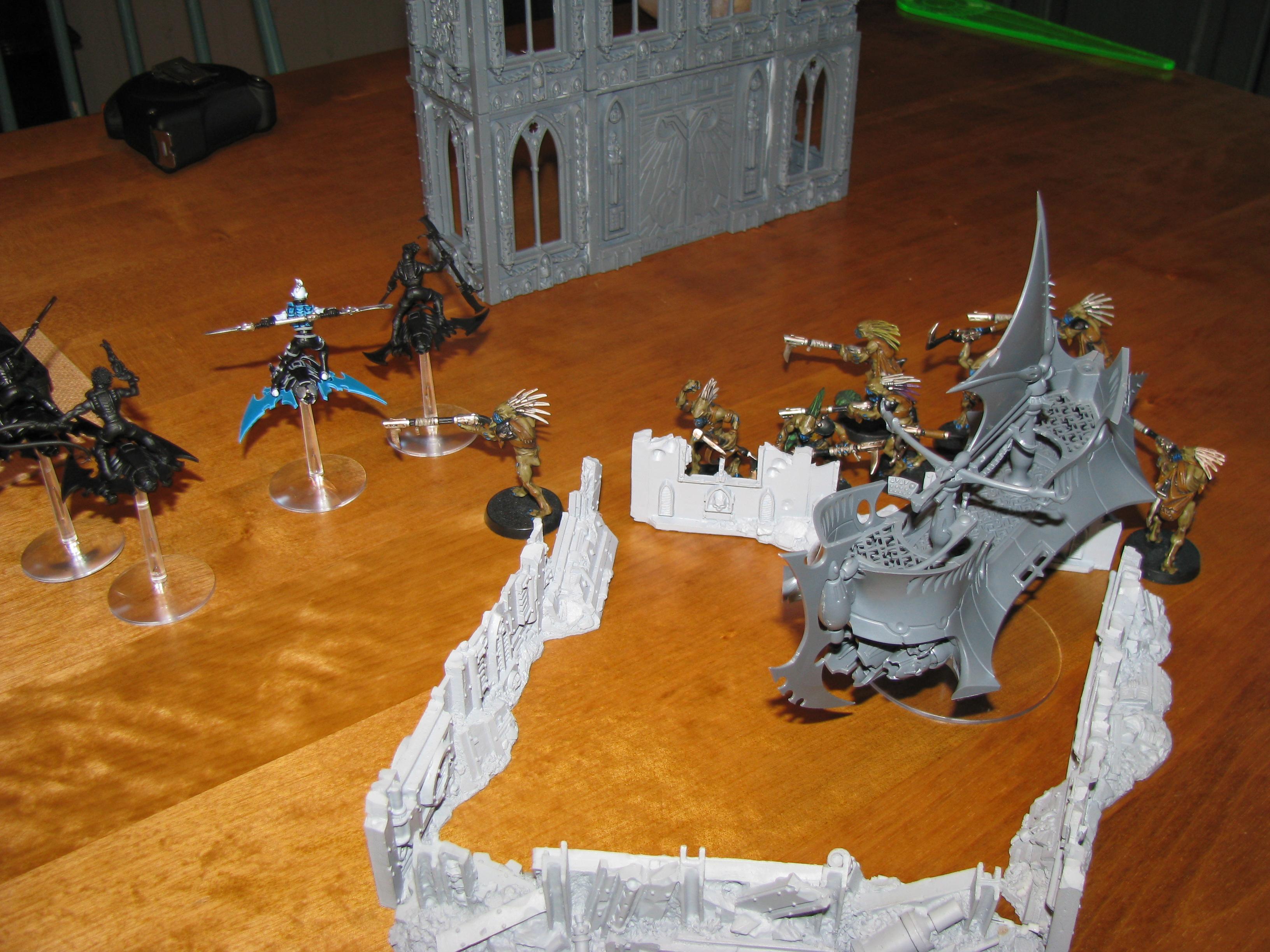 Battle Report, Dark Eldar, Kroot Mercenaries, Orks