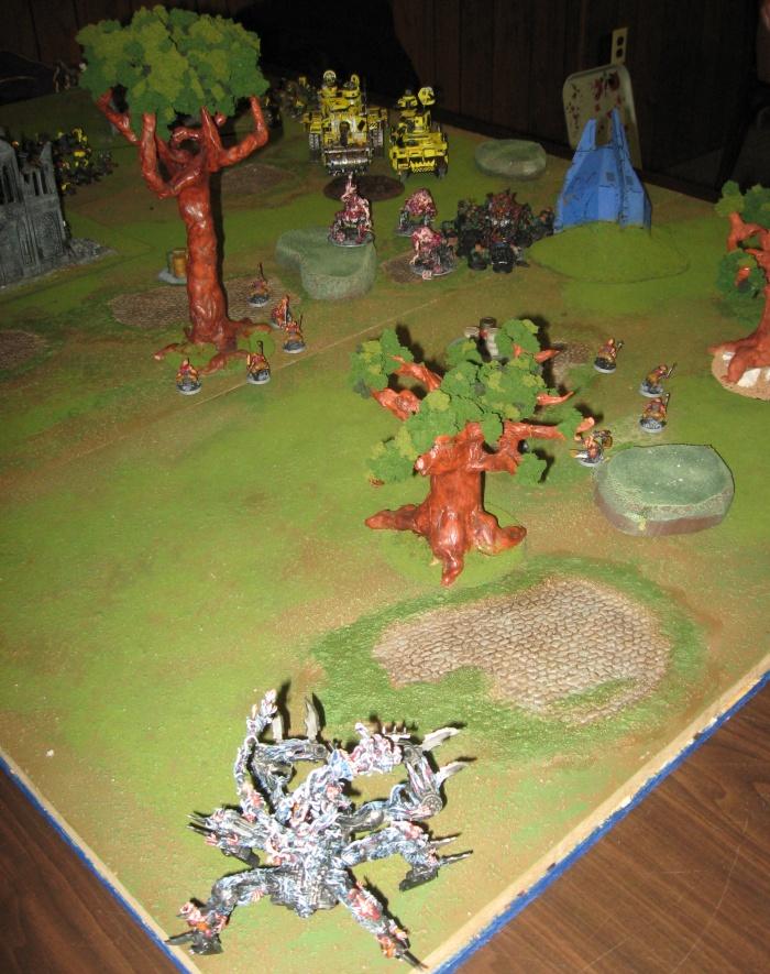 Battle Report, Daemons, Harrowed, Orks