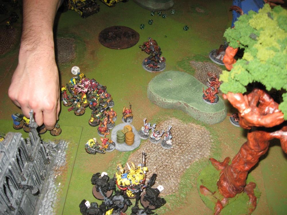 Battle Report, Daemons, Harrowed, Orks