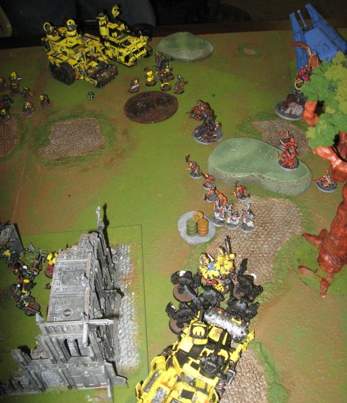 Battle Report, Daemons, Harrowed, Orks