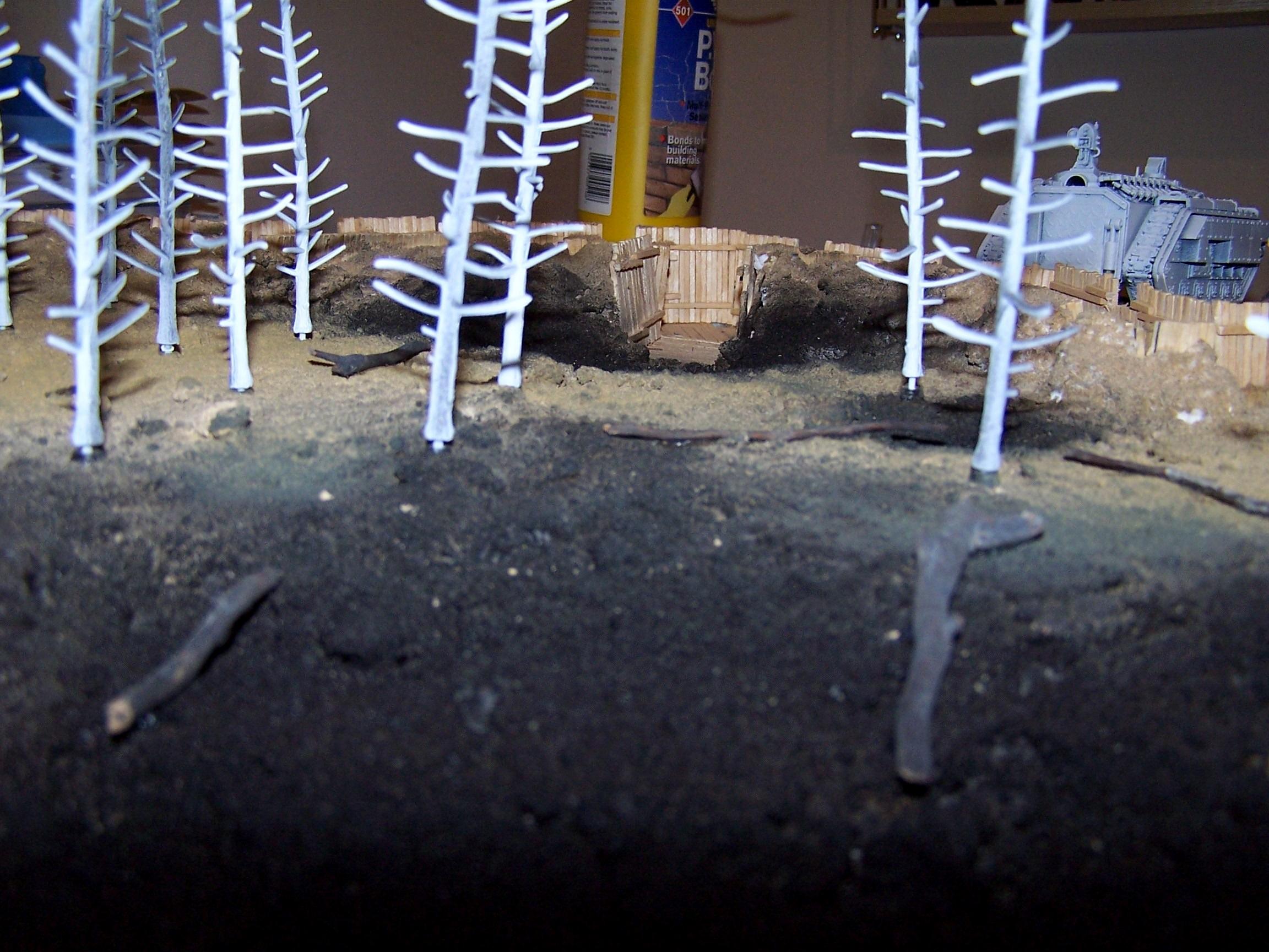 Armies On Parade, Battledield, Terrain, Trench, Wood, Work In Progress
