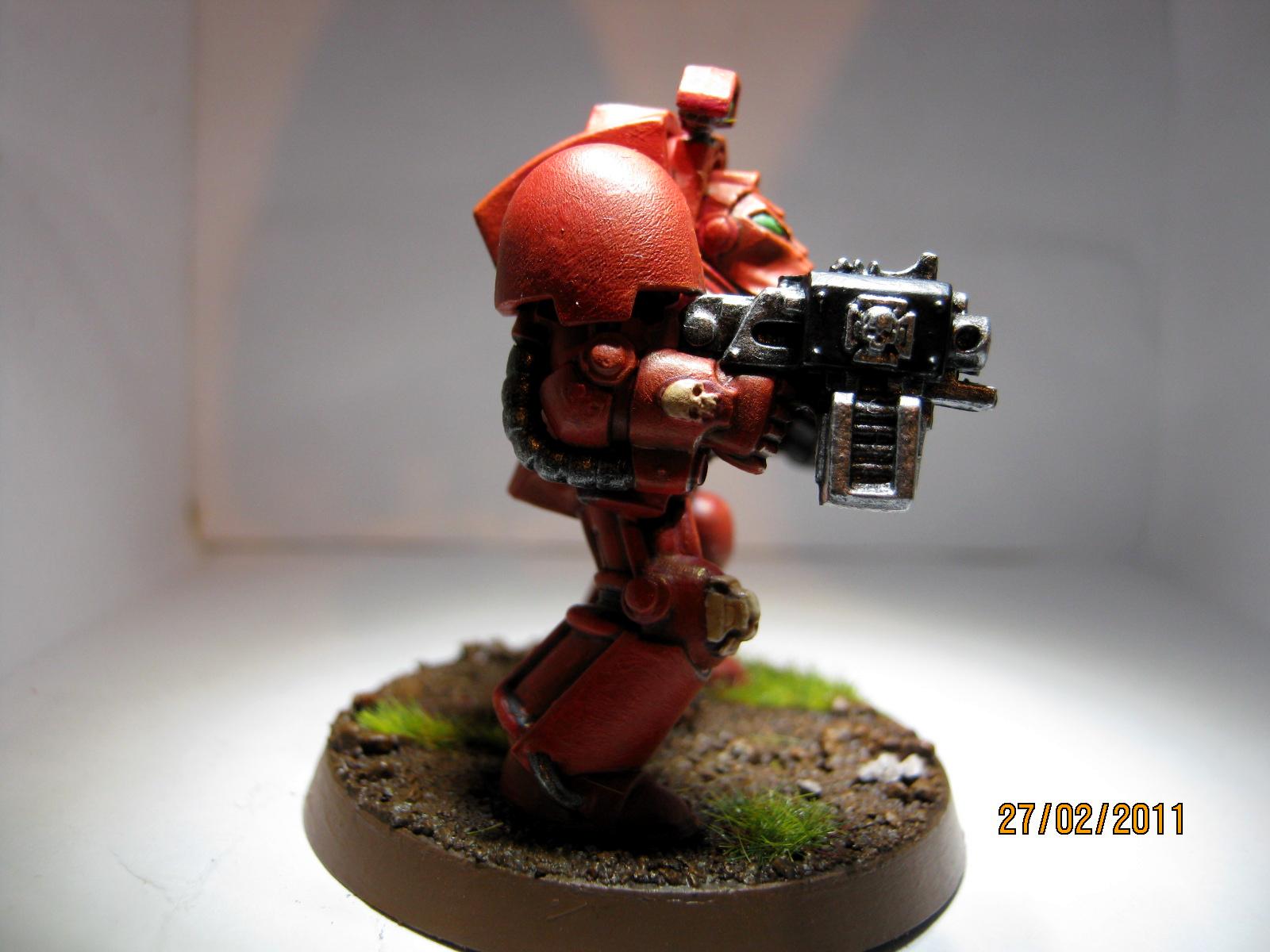Angel, Blood, Terminator Armor