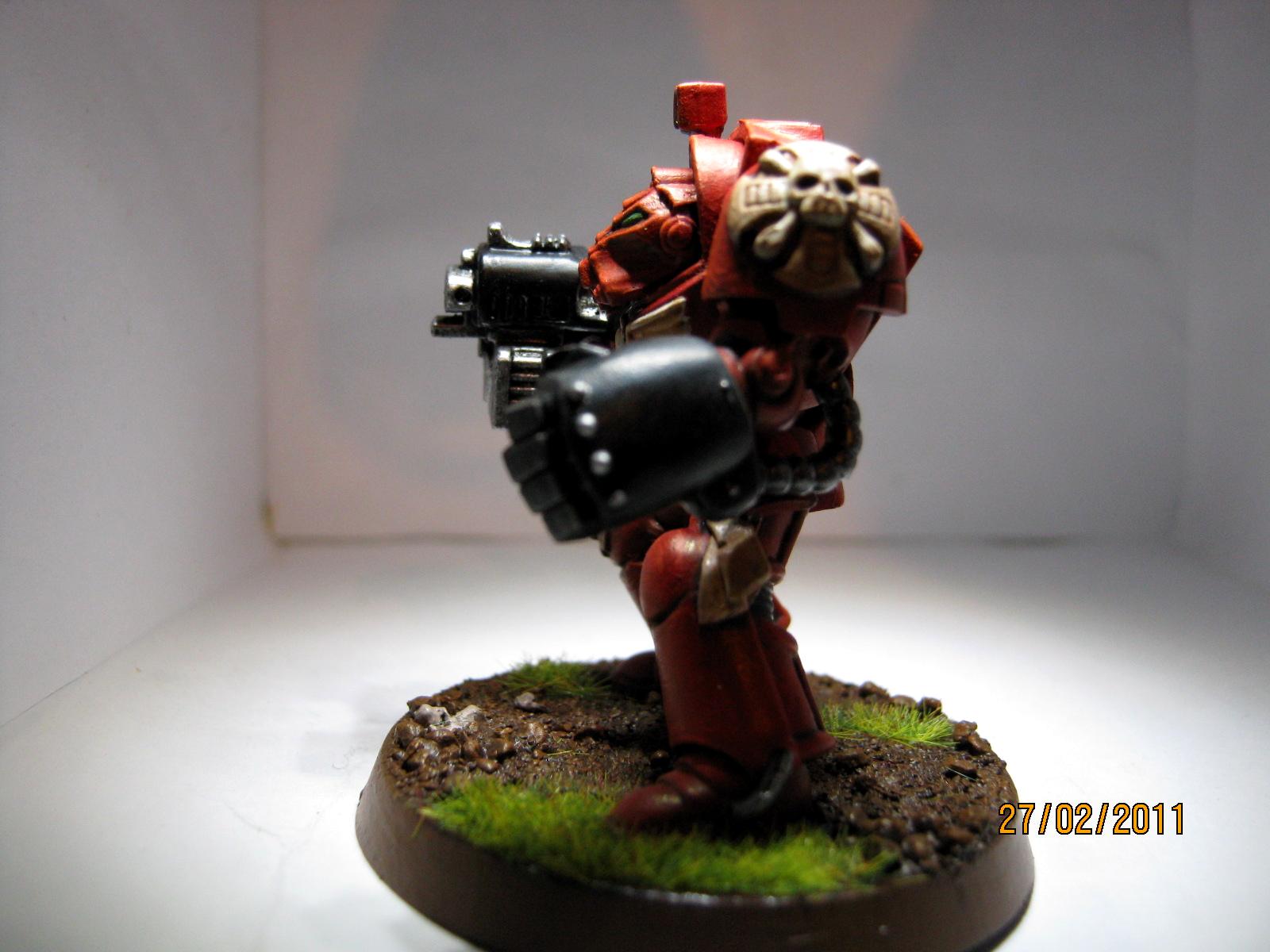 Angel, Blood, Terminator Armor