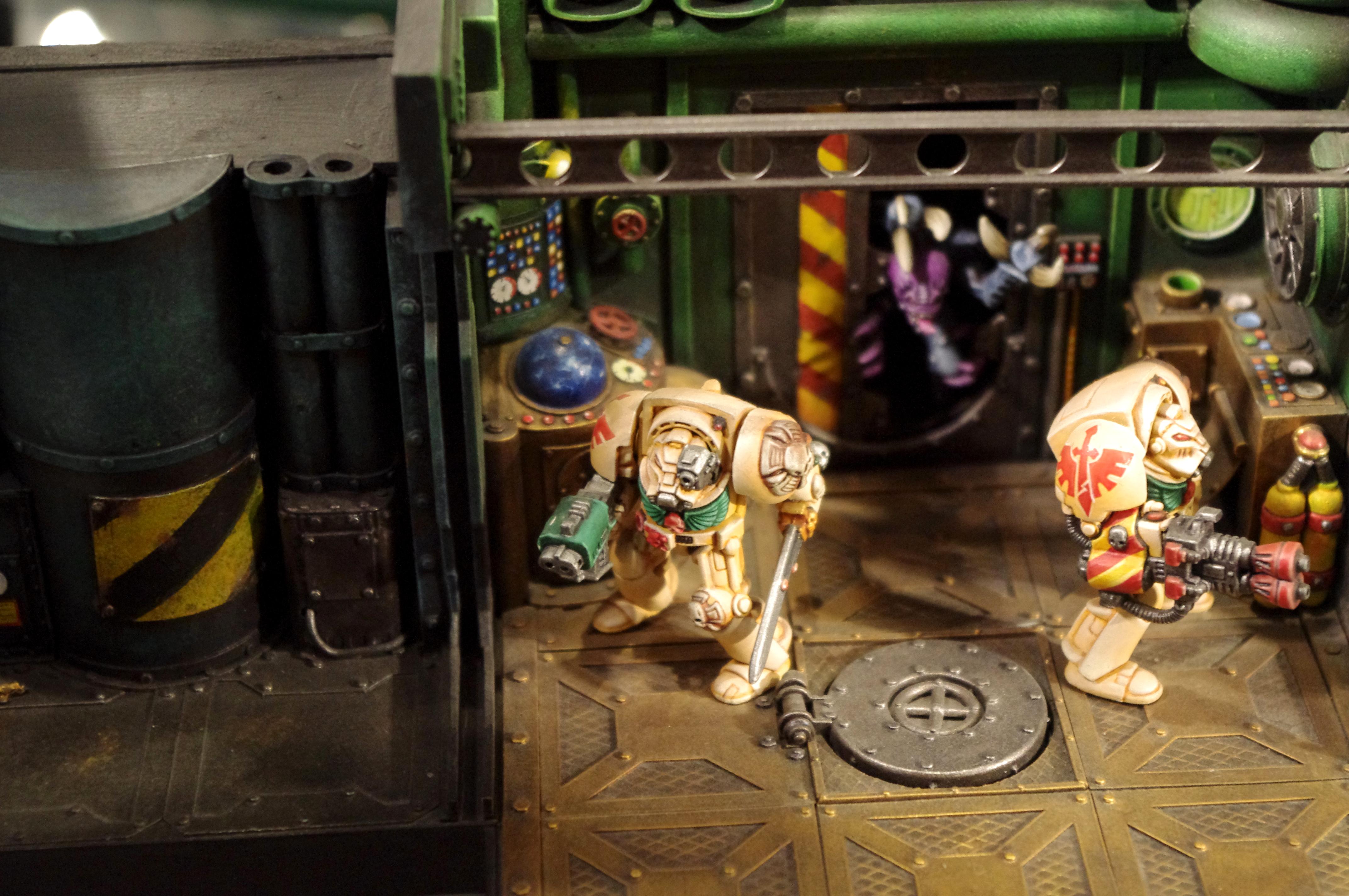 All Credit To Eavy Metal Crews, Warhammer World   ---   Posted For Those To Far Away To Travel  ---  Not My Minis