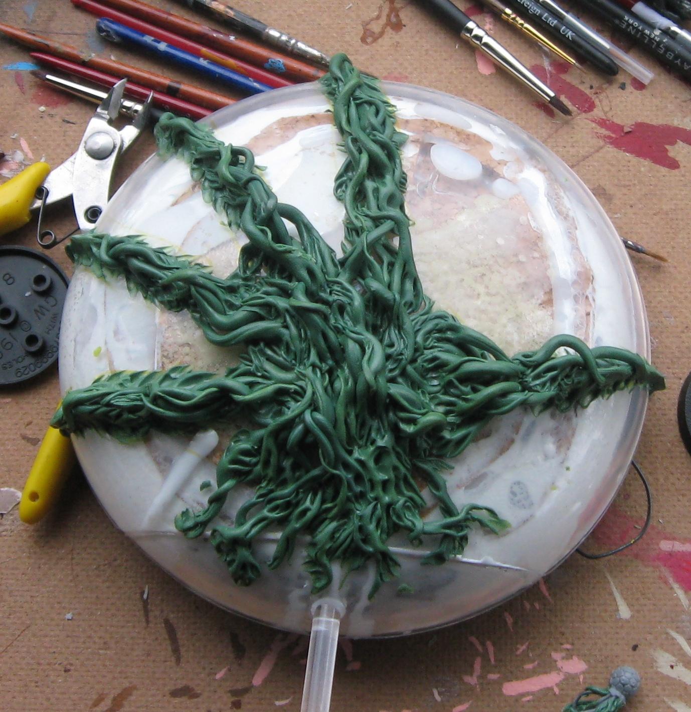Daemon Hand, Daemons, Greenstuff, Terrain, Warp Gate
