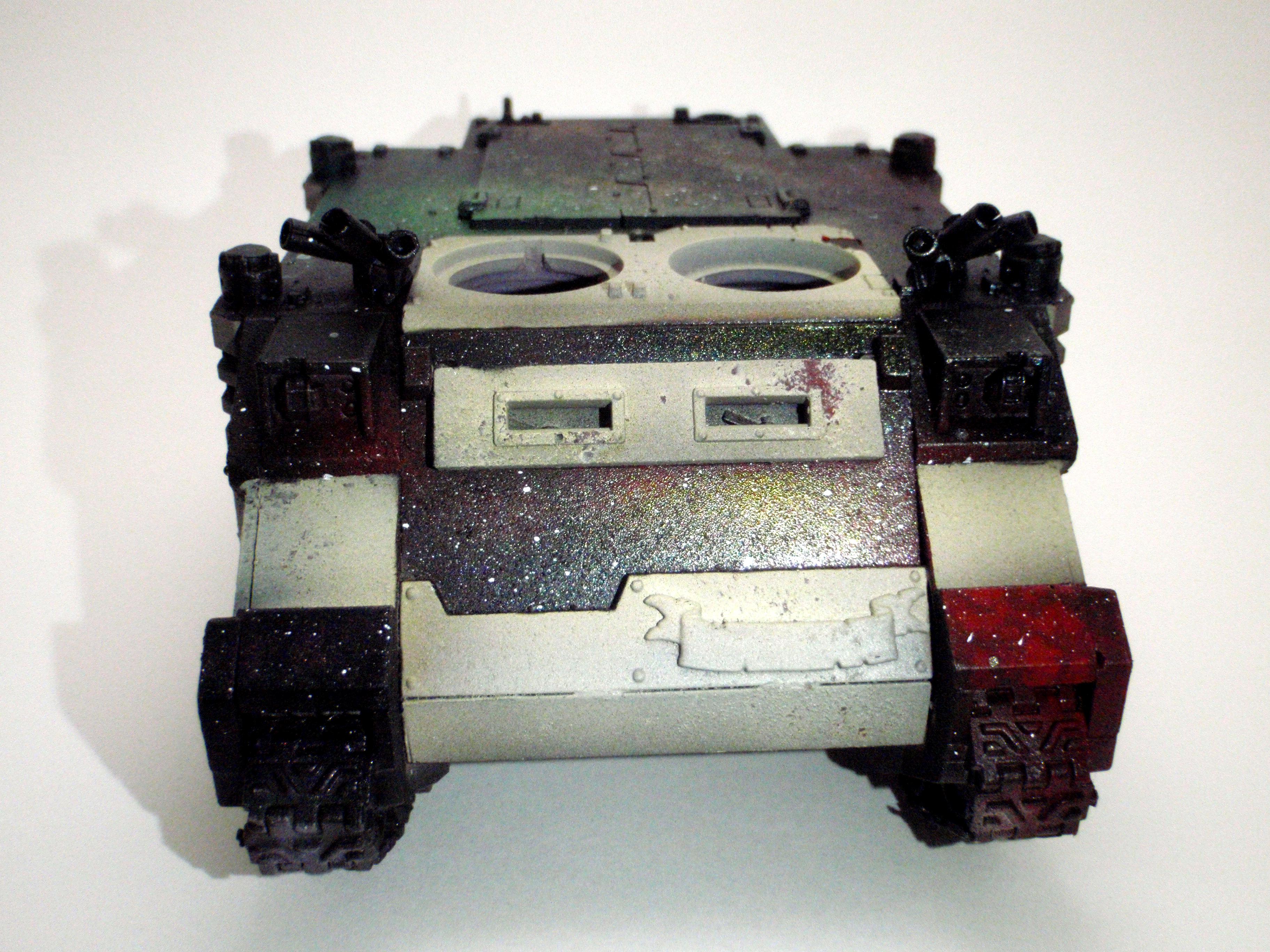 Airbrush, Astral Spectres Rhino WIP 2