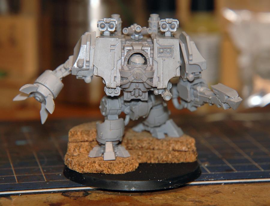 Dreadnought, Forge World, Iron Clad, Space Marines, Warhammer 40,000