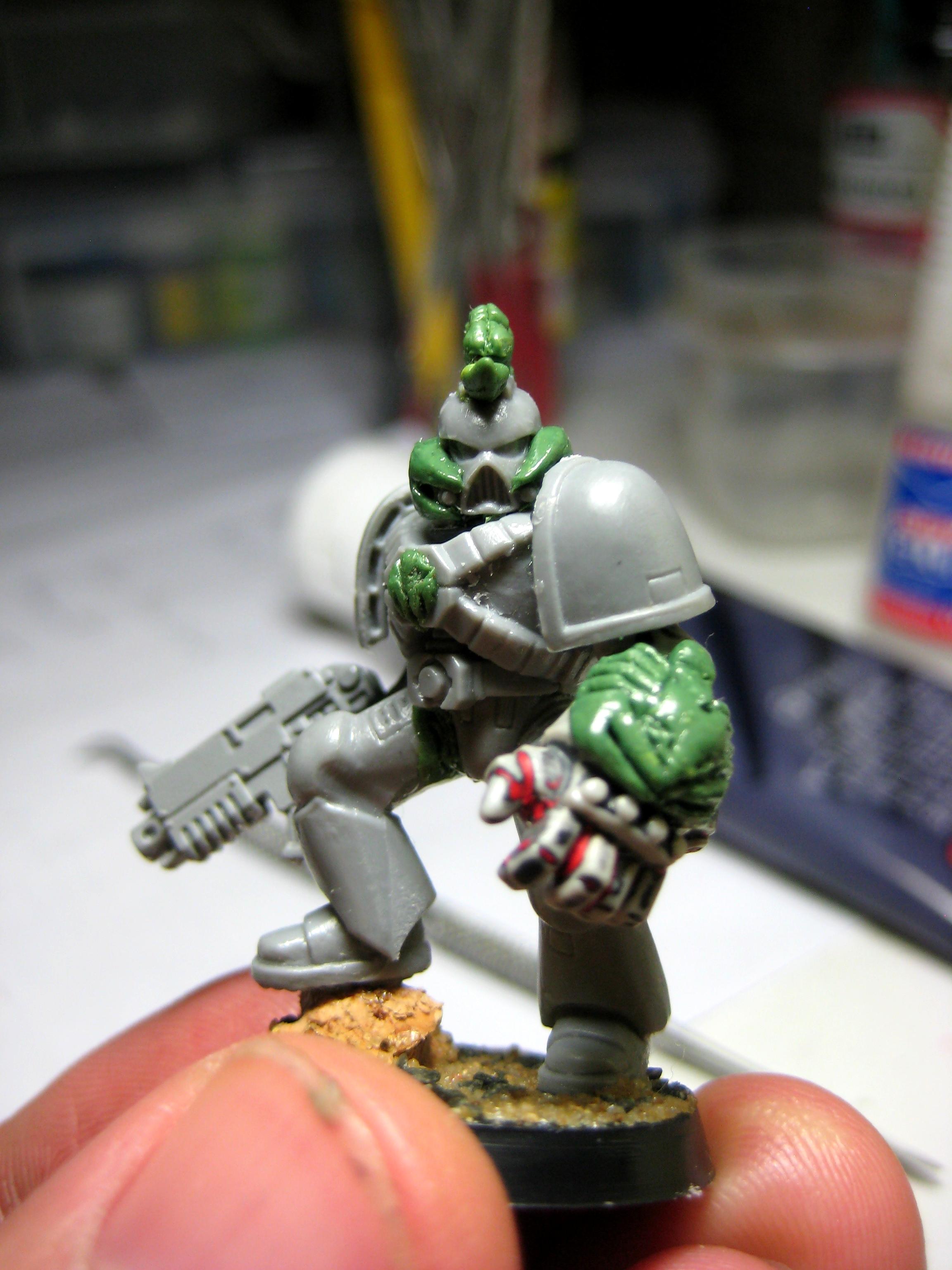 Conversion, Space Marines, Work In Progress