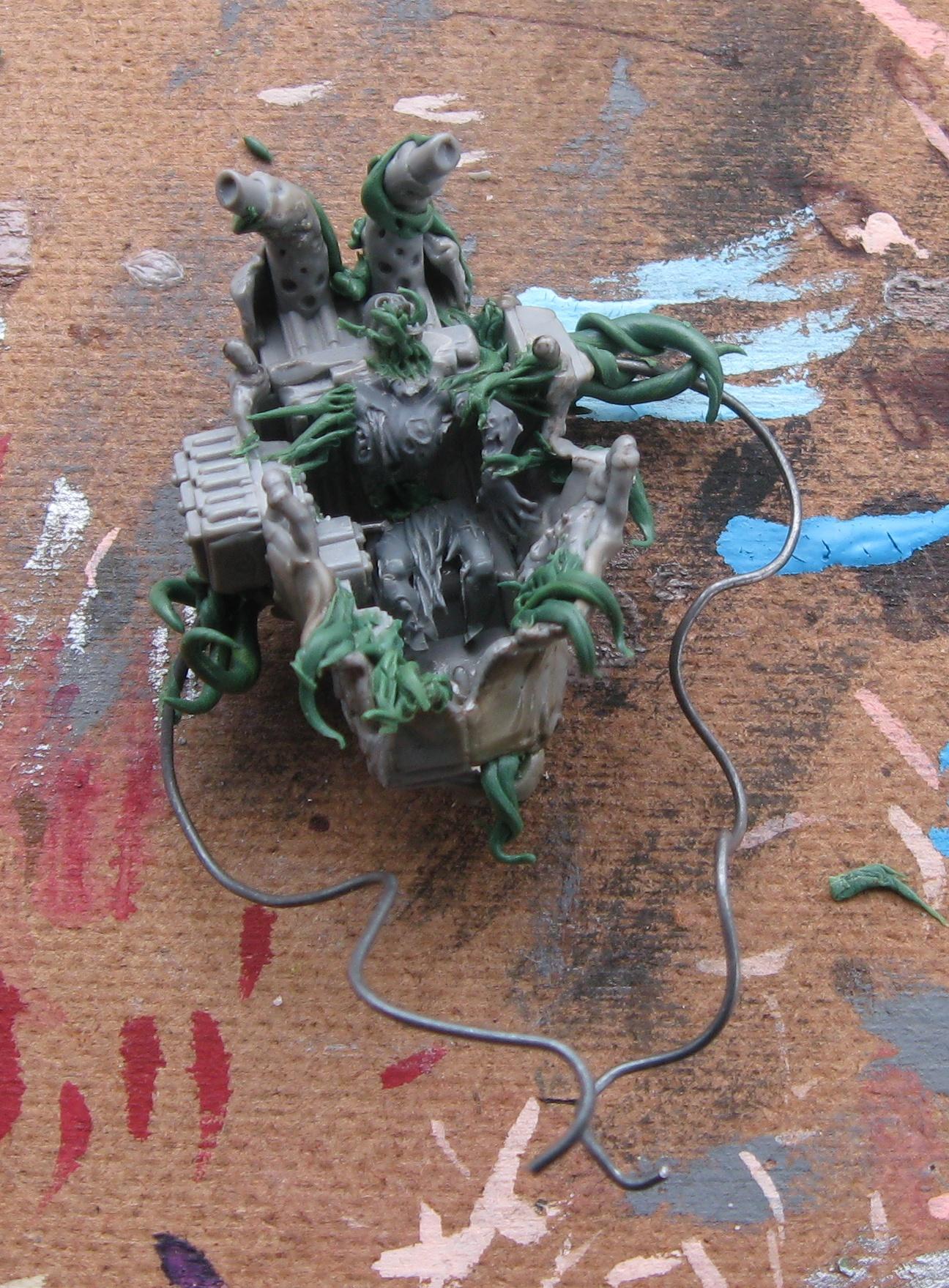 Chaos Daemons, Chariot, Conversion, Daemons, Herald, Tzeentch