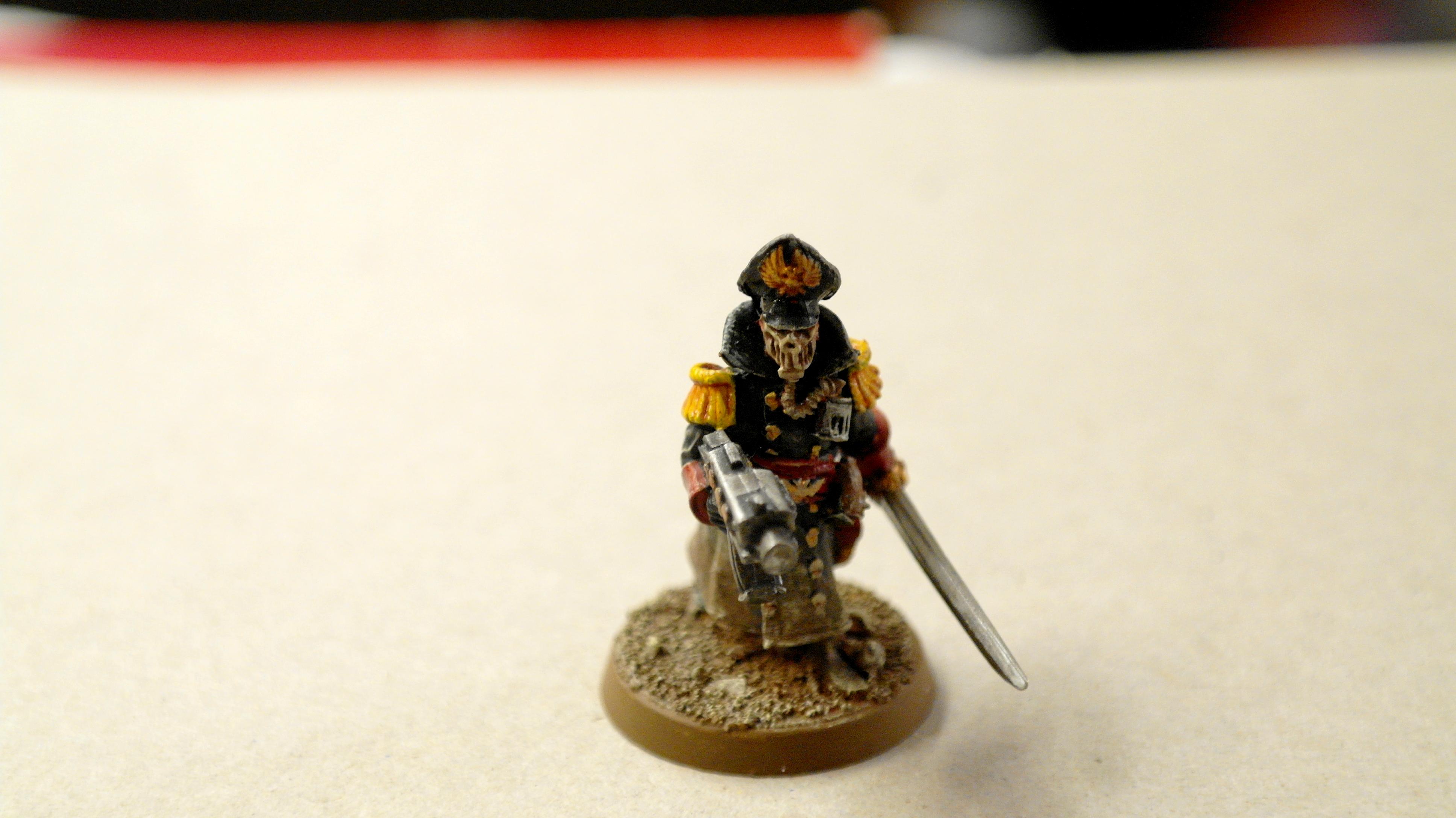 Commissar, Imperial Guard, Warhammer 40,000