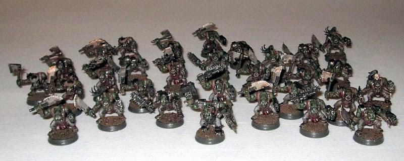 Boy, Orks, Grey Mob Boyz