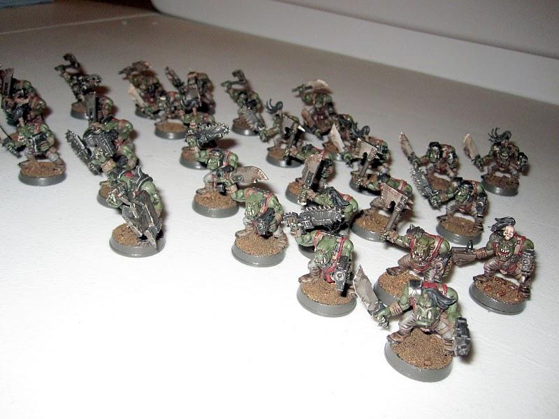 Orks, Slugga Boyz, Grey Mob Boyz