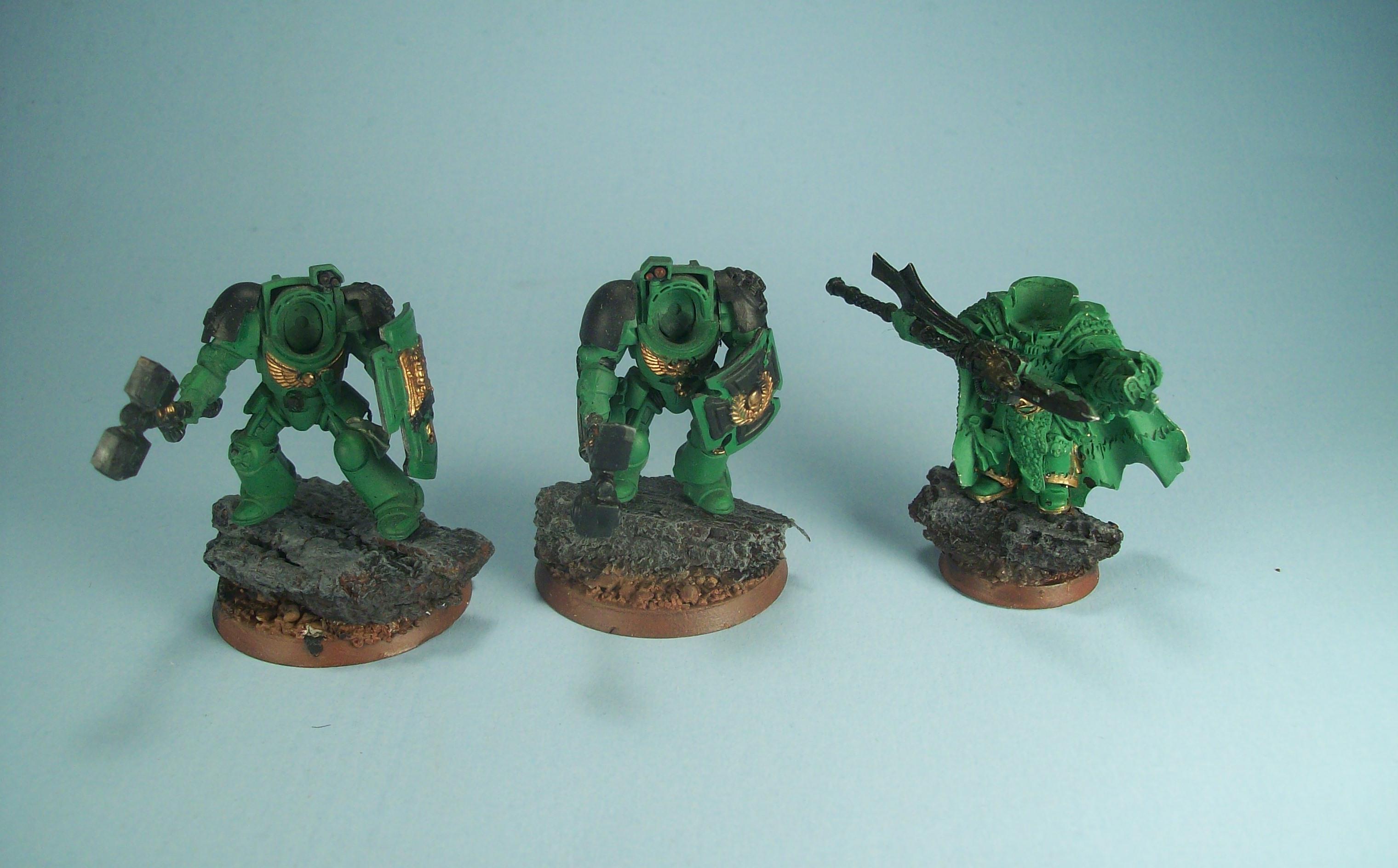 Salamanders, Space Marines, Terminator Armor