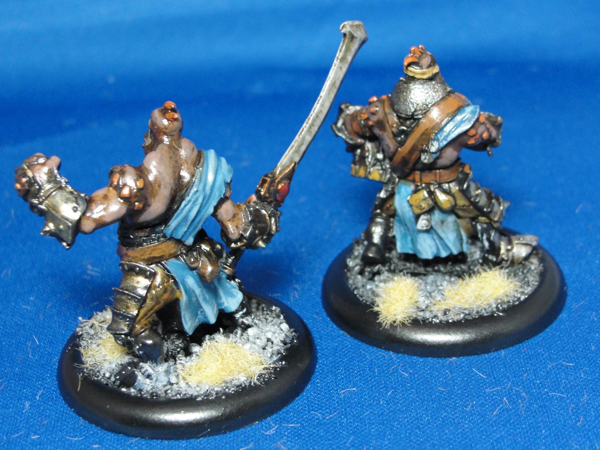 Hordes, Trollbloods, Officer, Drummer, Trollkin Fennblades Unit Attachment