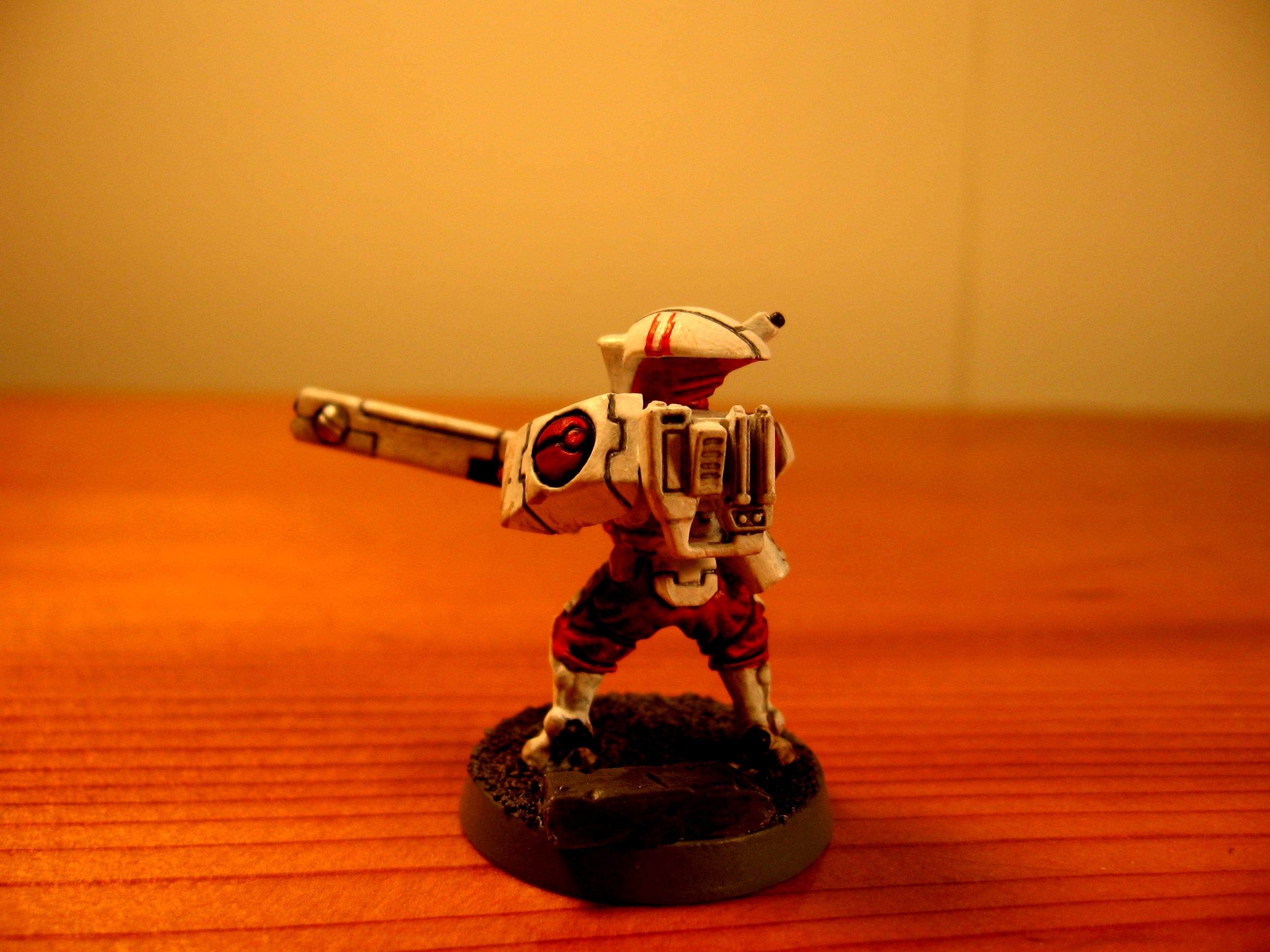 Tau, Tau Fire Warrior back view