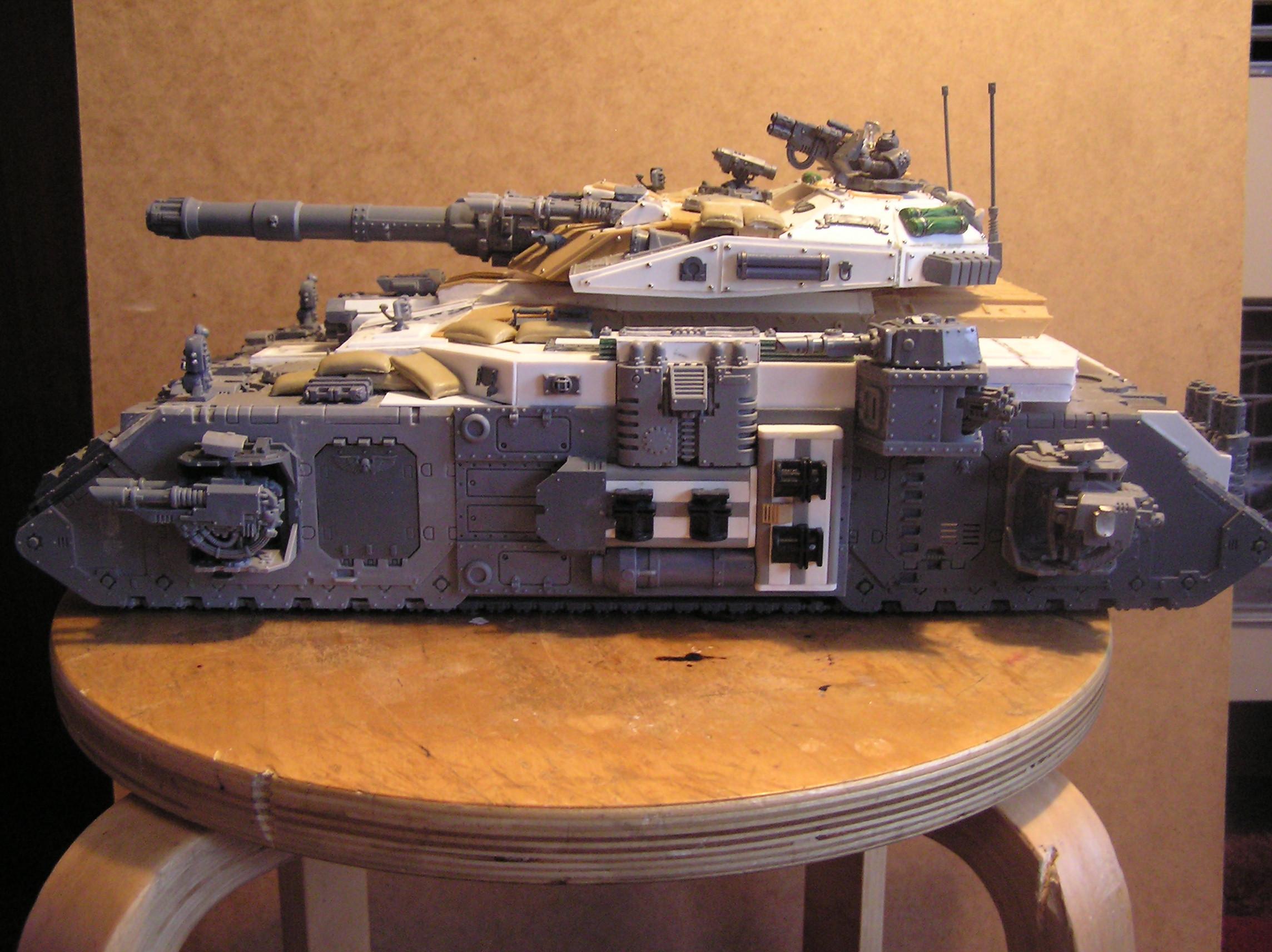 Ad Mech, Big Fething Gun, Conversion, Heavy Bolter, Imperial, Lascannon, Ordninatus, Space Marines, Sponsons, Super-heavy, Tank, Techno Heresy, Unpainted, Volcano Cannon, Work In Progress