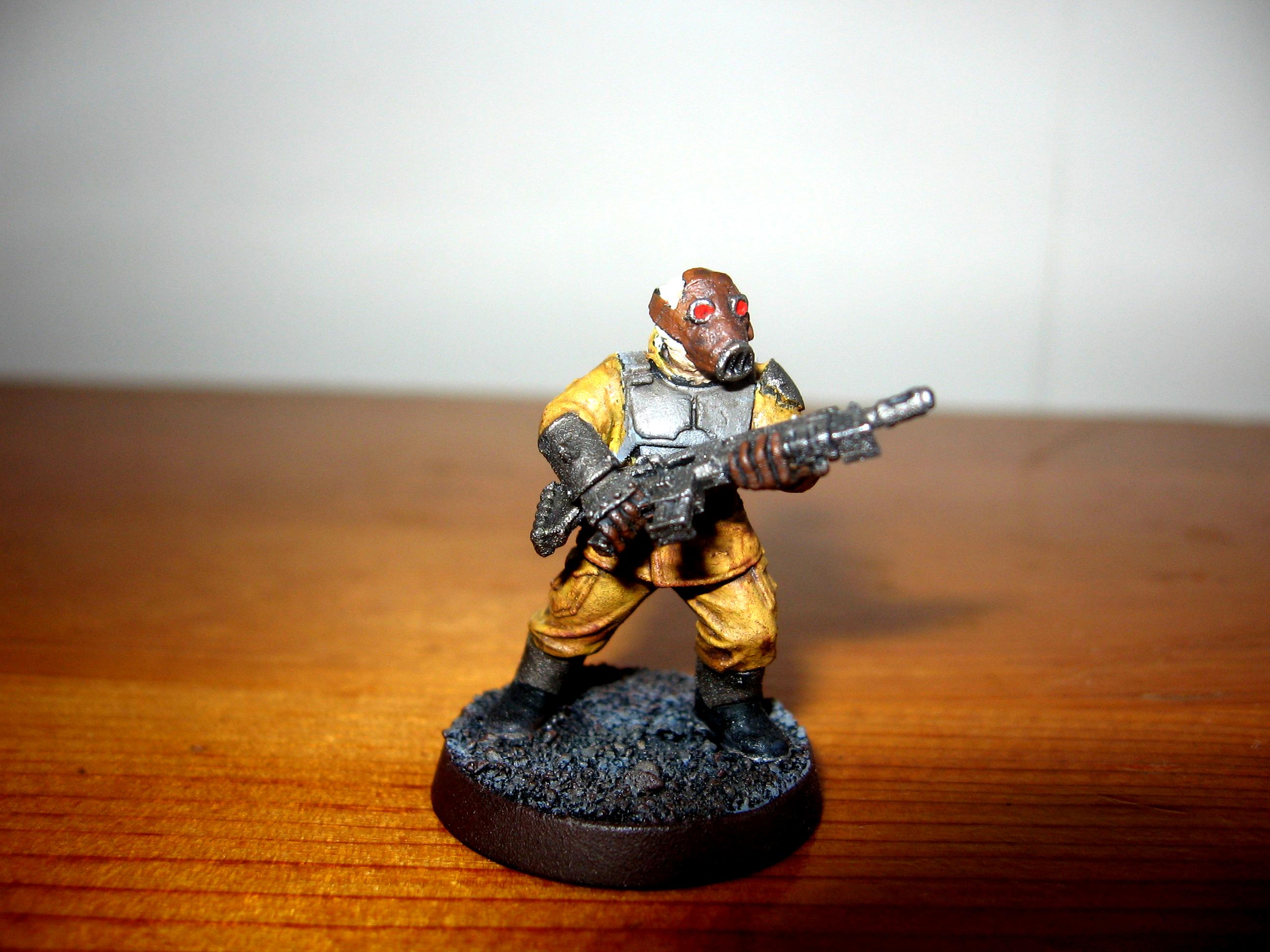 Vraksian Renegade Militia Guardsmen (With Flash)