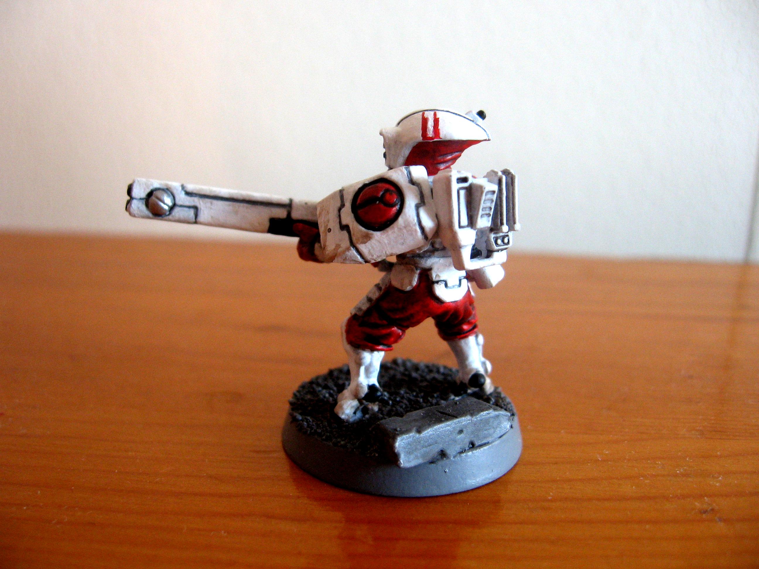 Tau Fire Warrior #1 back view