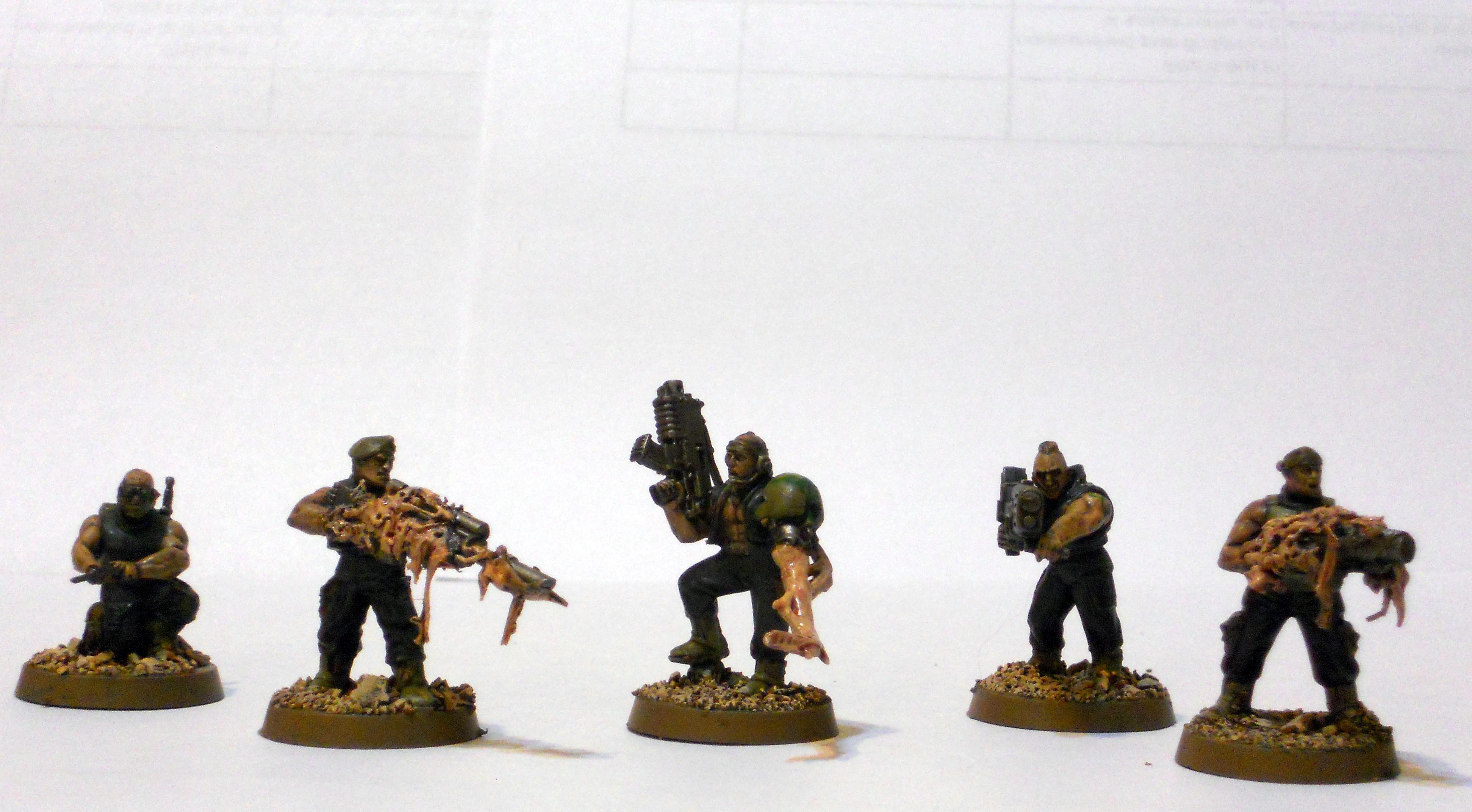 Imperial Guard, Nurgel Guard, Nurgle, Traitor Guard, Traitor Imperial Guard