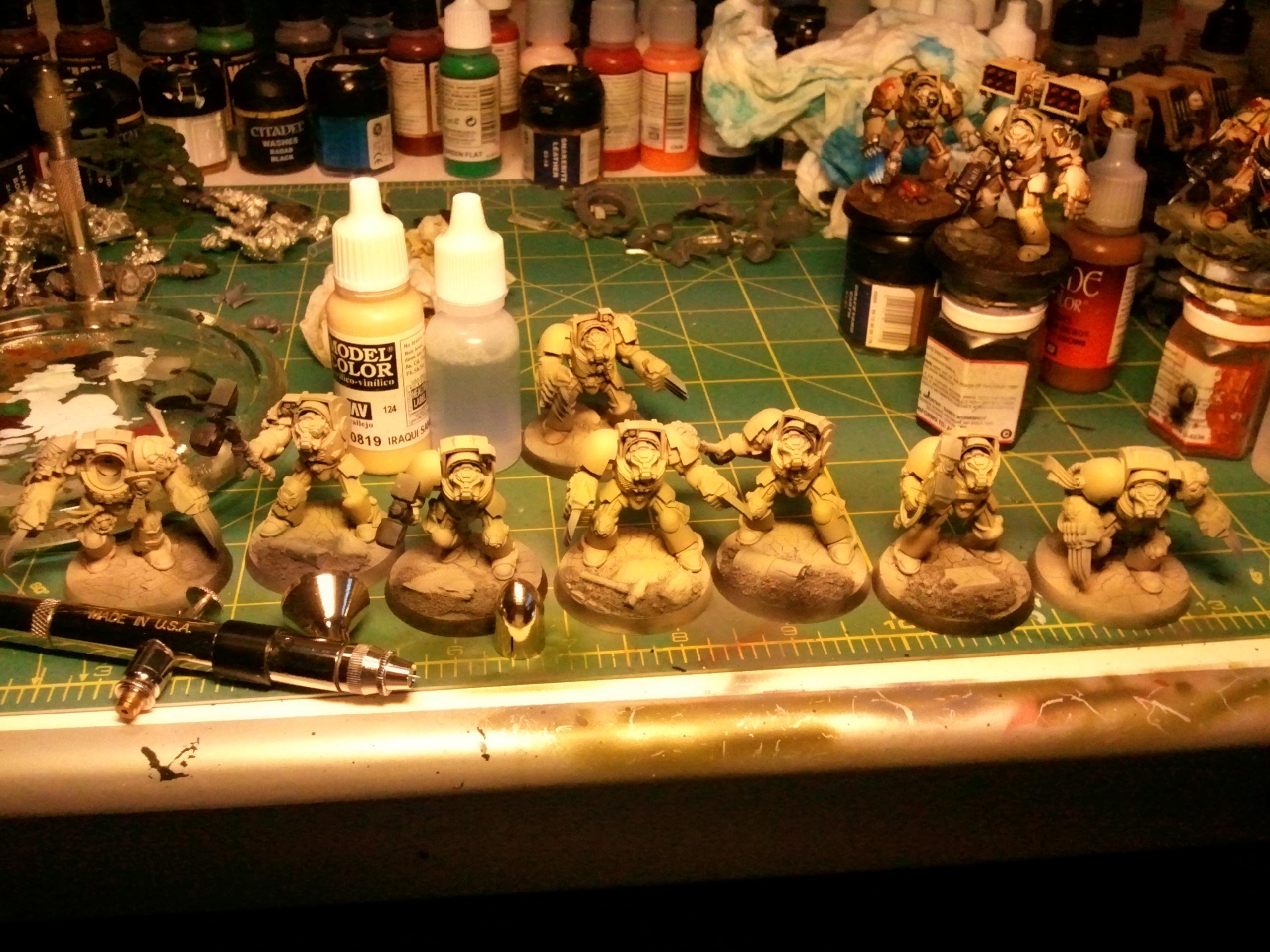 Dark Angels, Space Marines, Terminator Armor