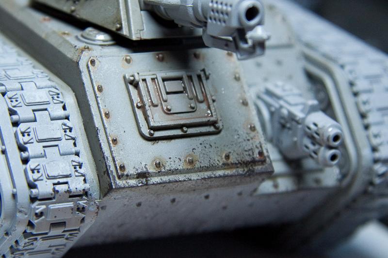 Hellhound, Weathering Techniques