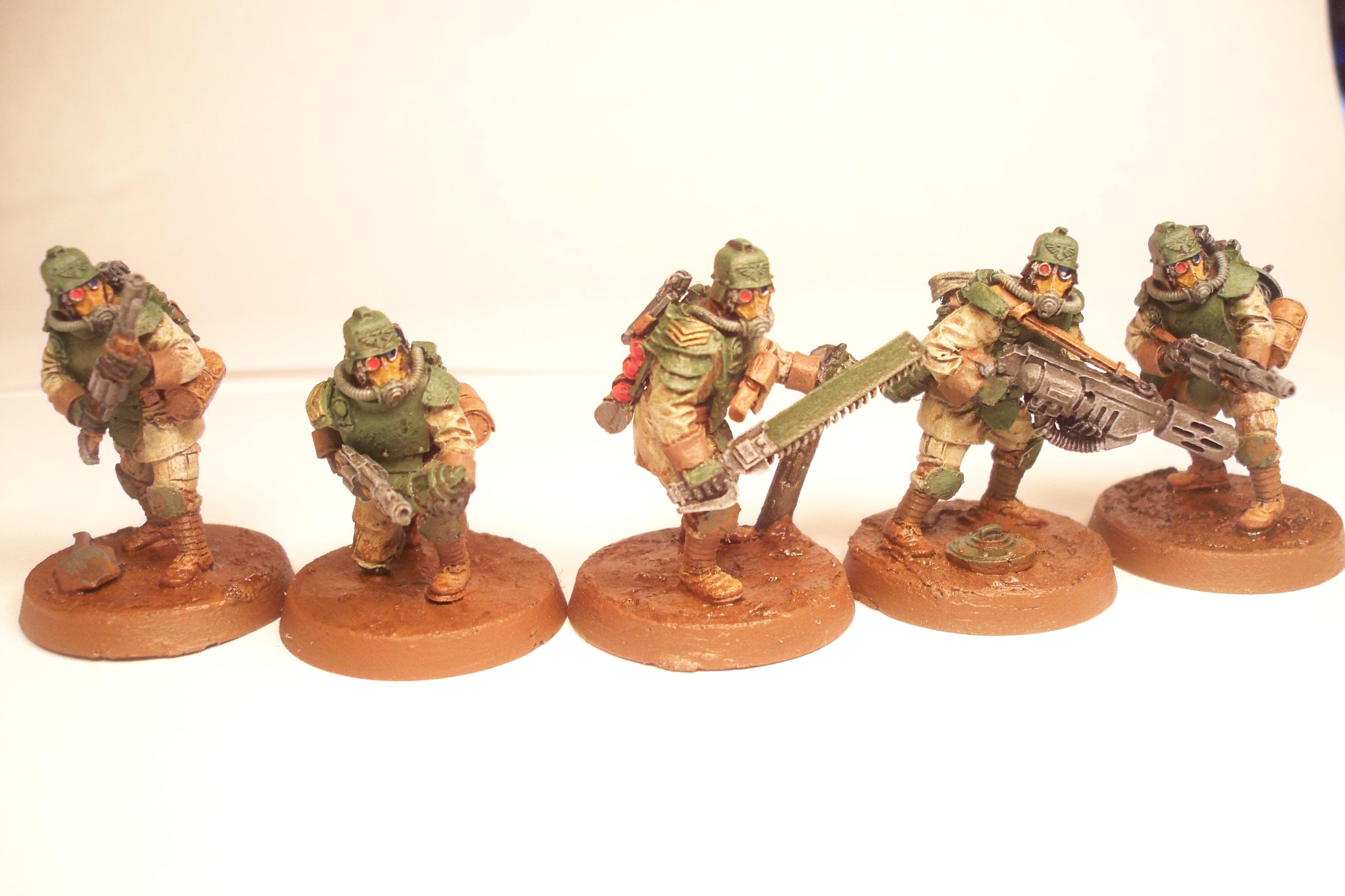 Dtok, Highlights, Imperial Guard, Warhammer 40,000, Weathered