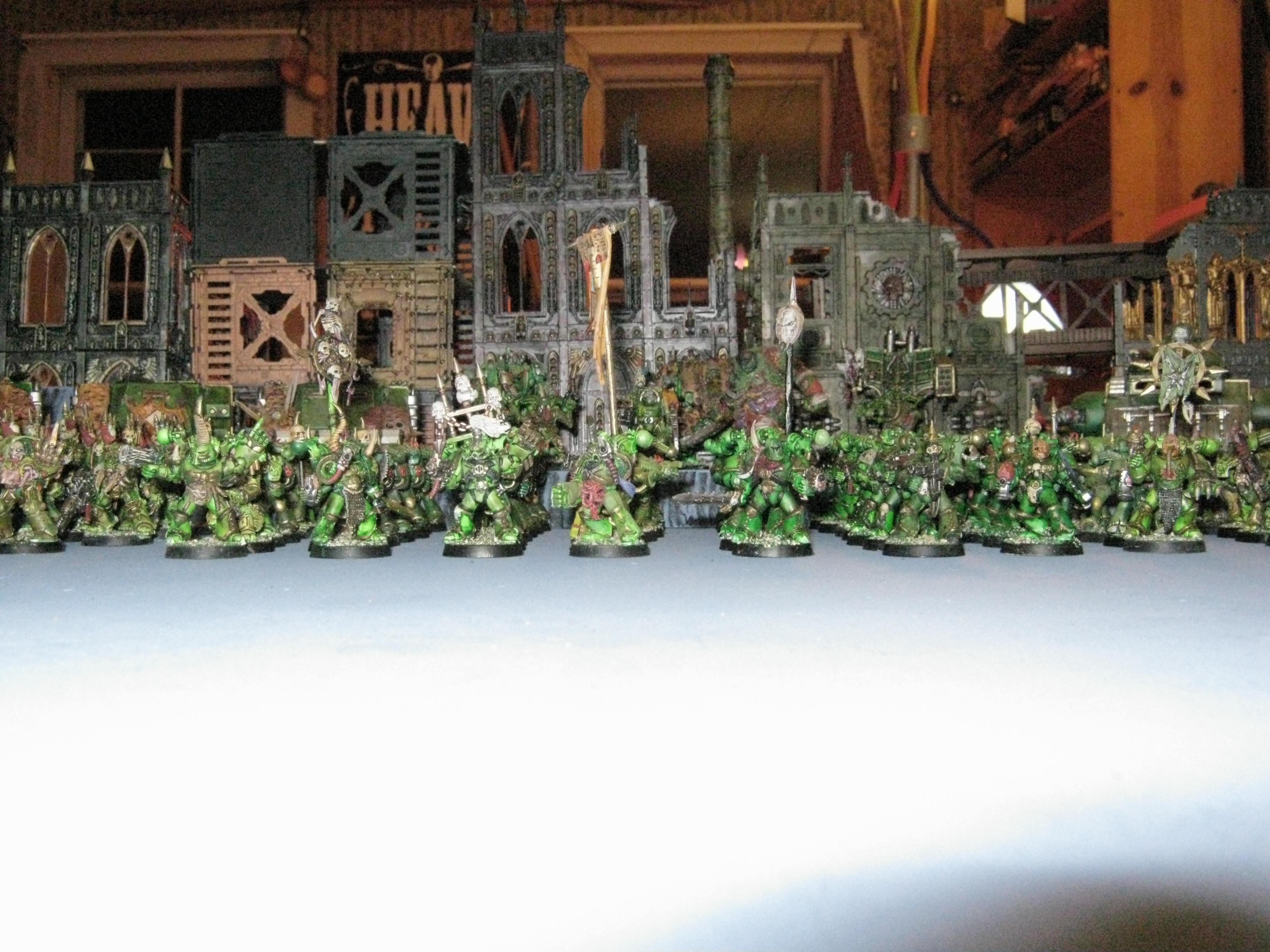 Chaos Space Marines, Death Guard, Nurgle, Plague Marines, Warhammer 40,000