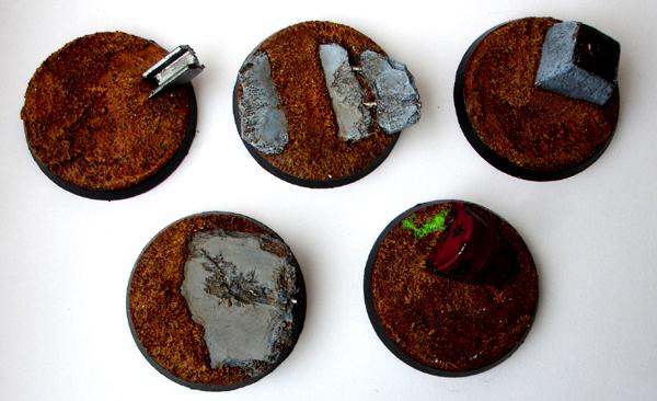 Apocalypse, Rasin Bases, Resin Bases, Rubble, Sc Fi, Science-fiction, Scratch Build  Terrain, Terrain, Warhammer 40,000