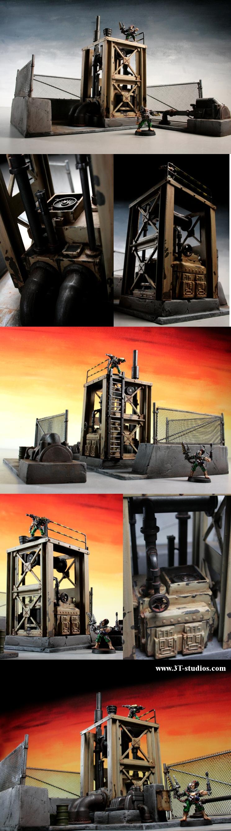 Industrial, Machines, Pipeline, Scratch Build, Servitors, Terrain