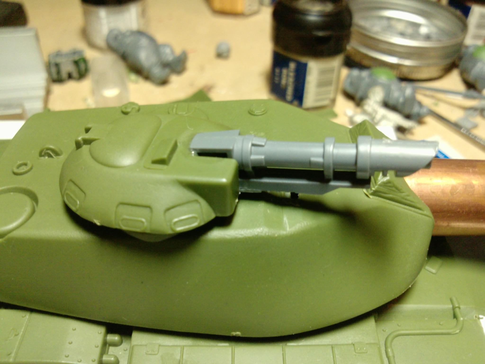 Conversion, Leman Russ, Plasticard, Scratch Build, Styrene, Tank, Vanquisher, Work In Progress
