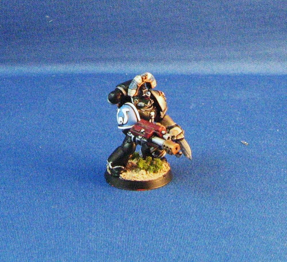 Combi Flamer, Deathwatch, Sternguard, Ultramarnine