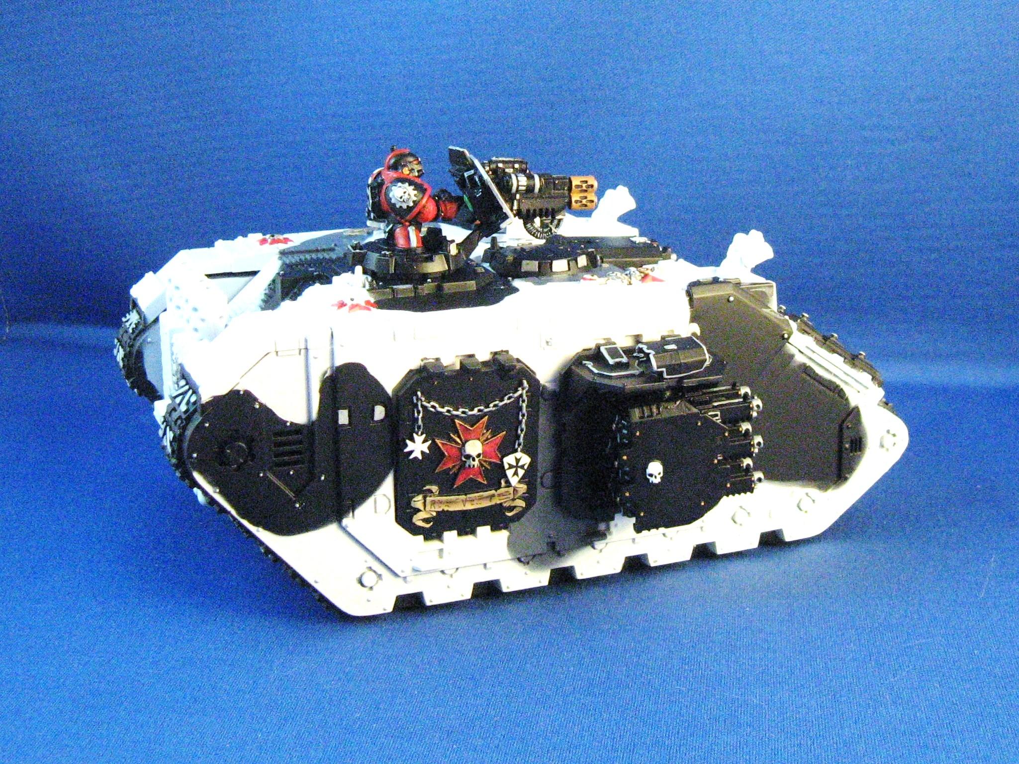 Black Templars, Land Raider, Winter - Black Templar Land Raider ...