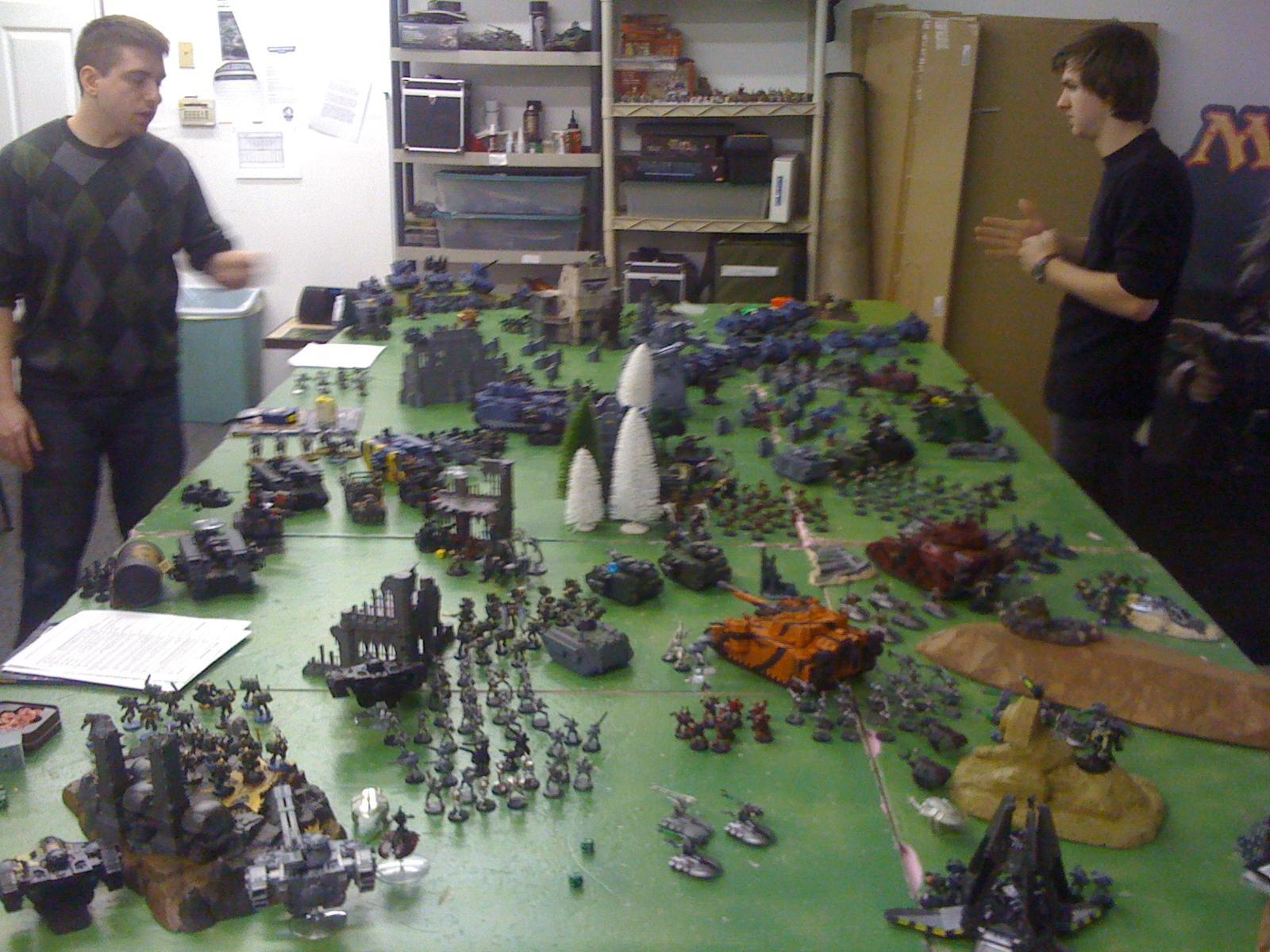 Apocalypse, Battle, Space Marines, Tau, Warhammer 40,000